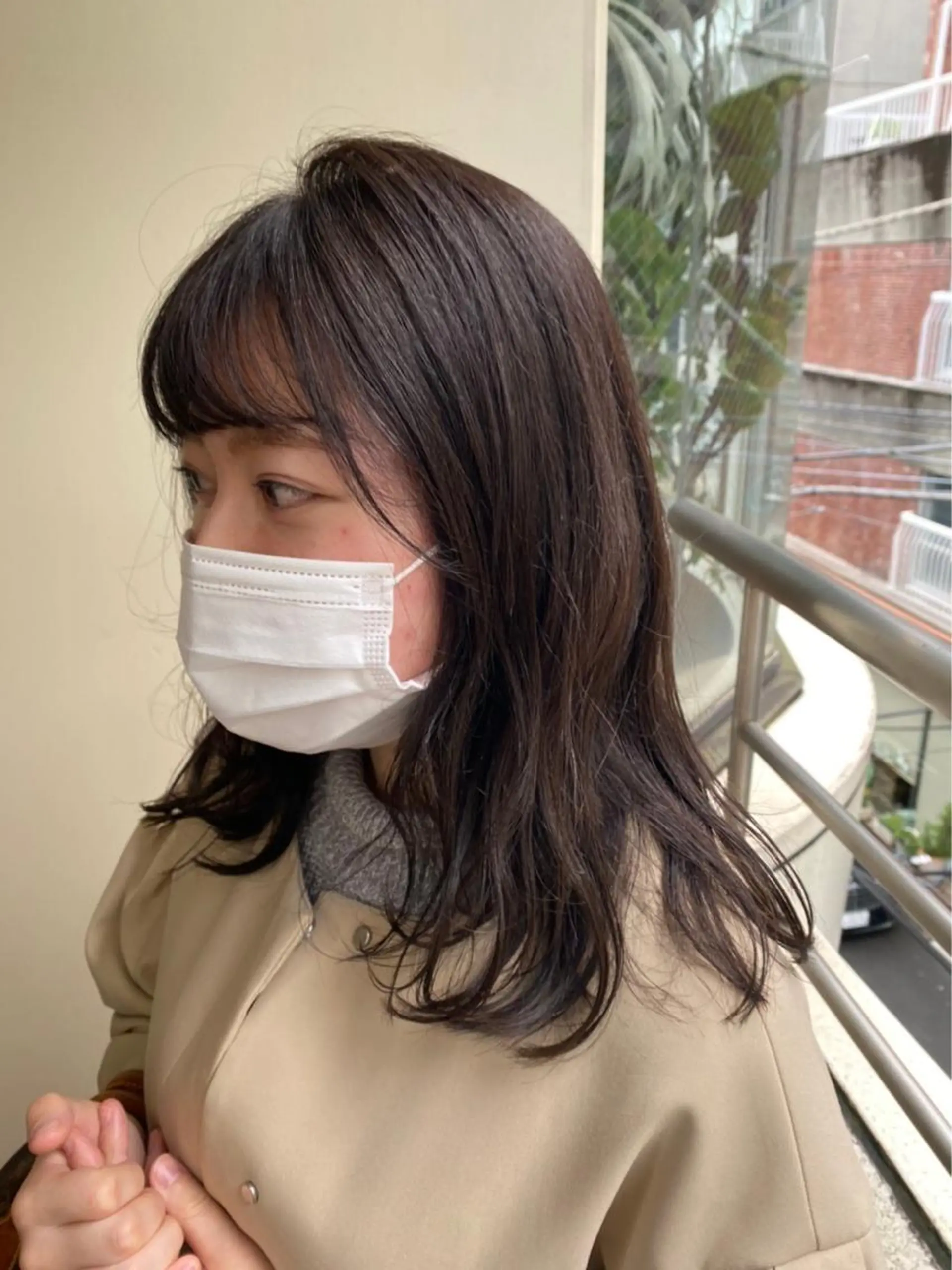 ミディアム カラー IVORY.所属・🟩白髪ぼかし/ボブ /ショートヘア/大司のヘアスタイル