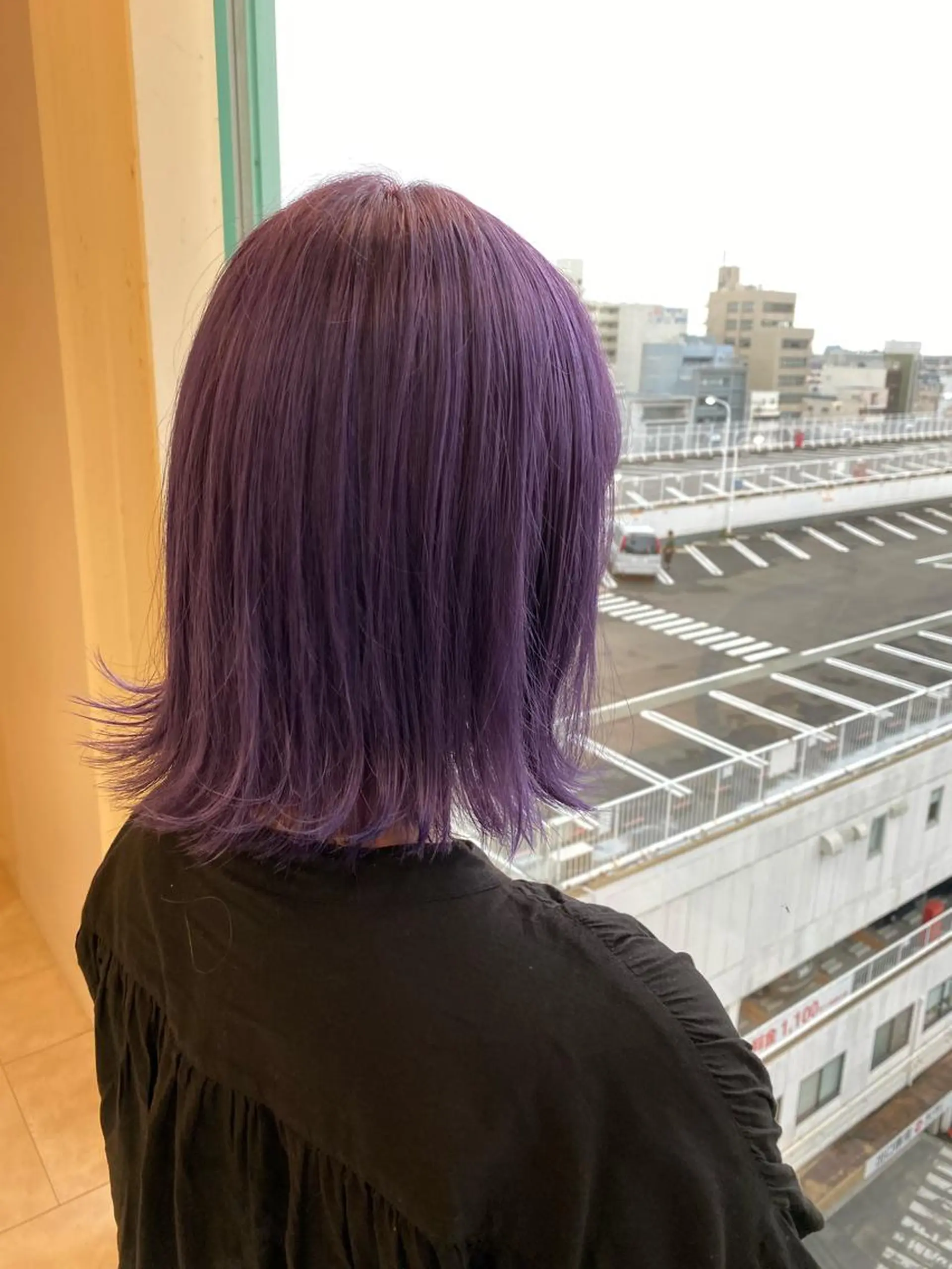 ショート カラー ヘアカラー トリートメント ヘアセット ハイトーン/ウルフ /レイヤー/坂野幸伸のヘアスタイル