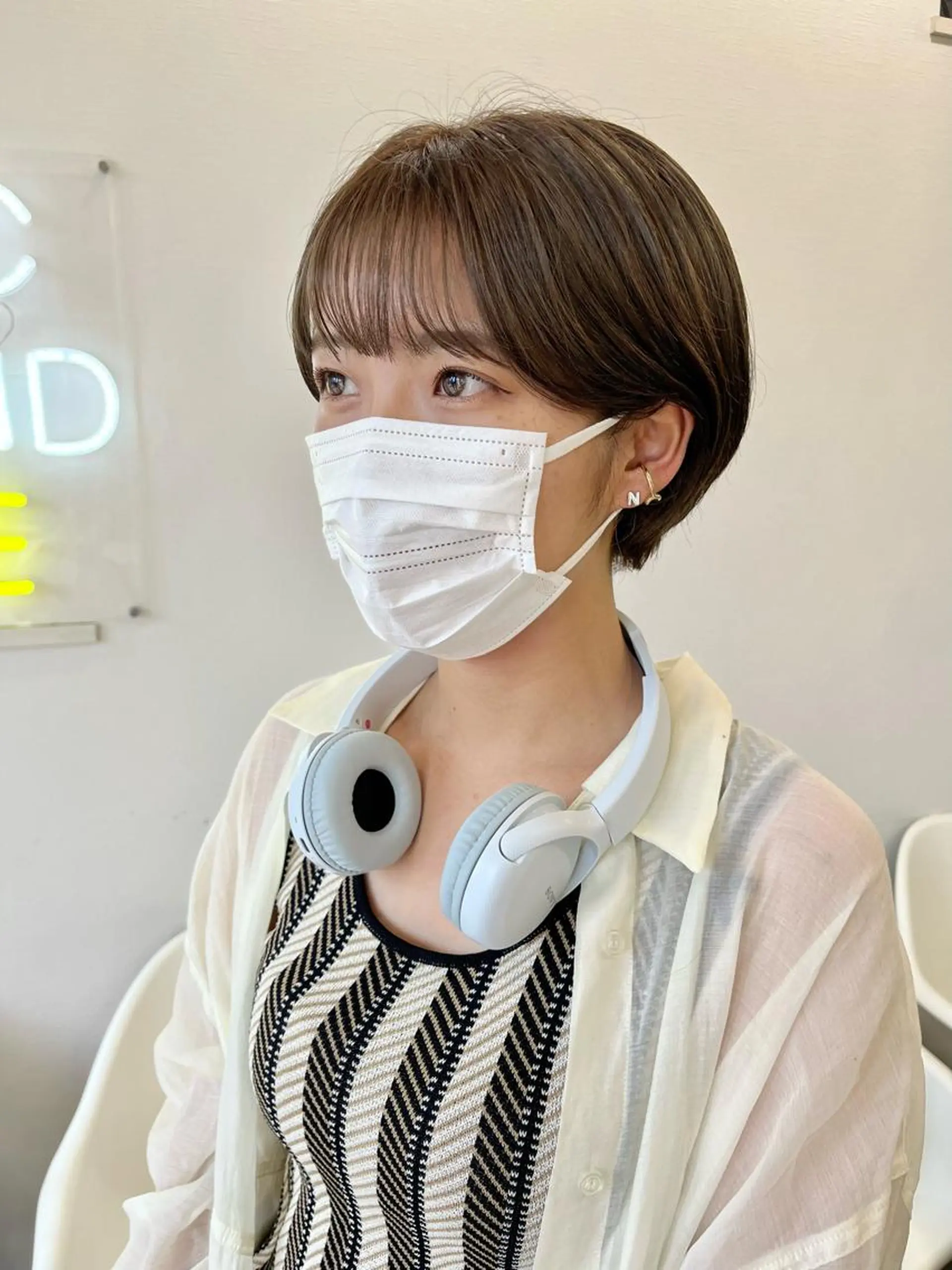 ショート カラー カット ヘアカラー トリートメント 🌼sunc HINAMI🌼のヘアスタイル