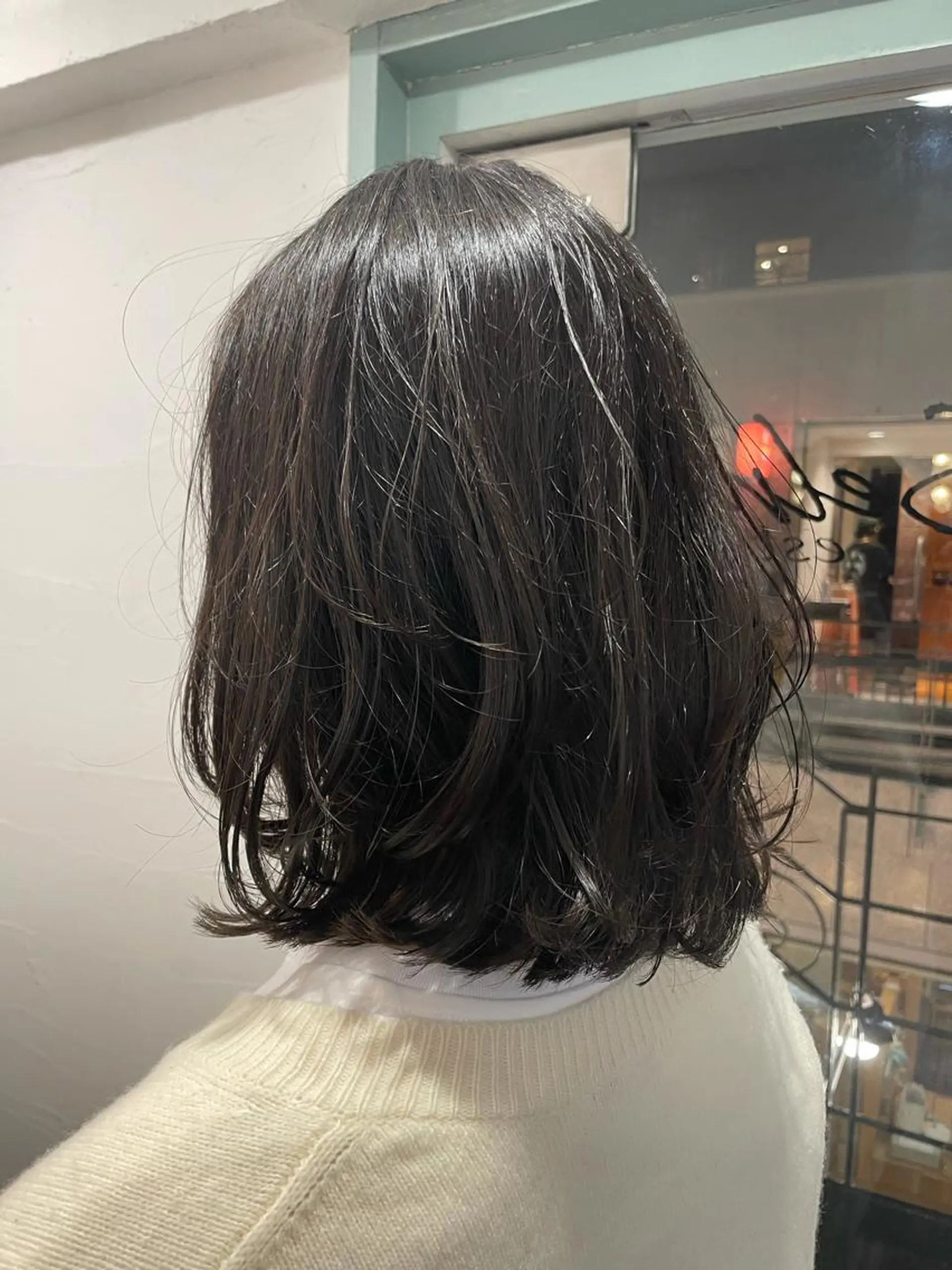 ミディアム ミディアムレイヤー レイヤーカット カット selma est所属・ショート/韓国ヘア Moto✂︎のヘアスタイル
