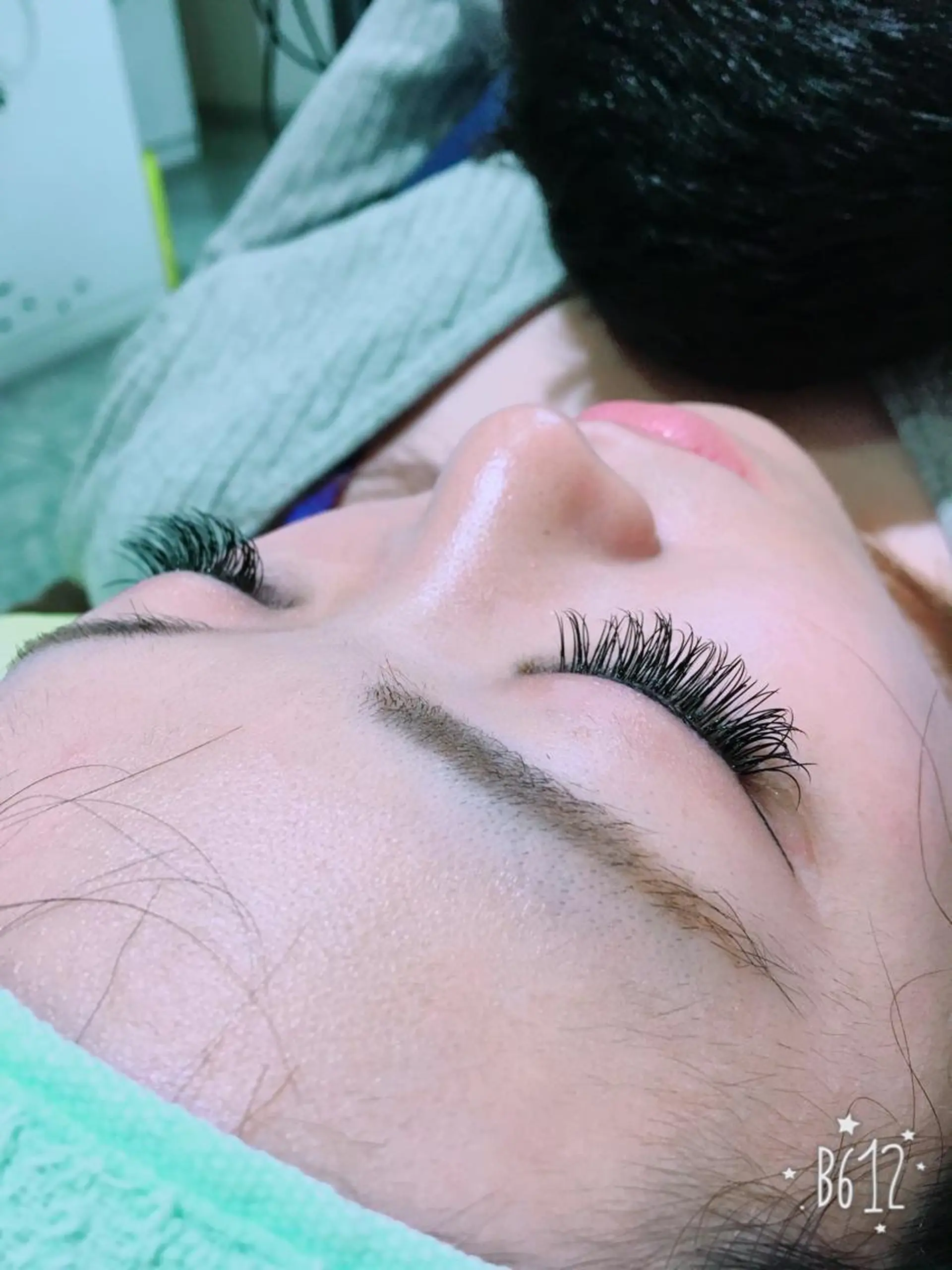 マツエク・マツパ 付け放題 Dカール 目尻長め マツエク ジュアン所属・中西 美里のマツエク・マツパデザイン