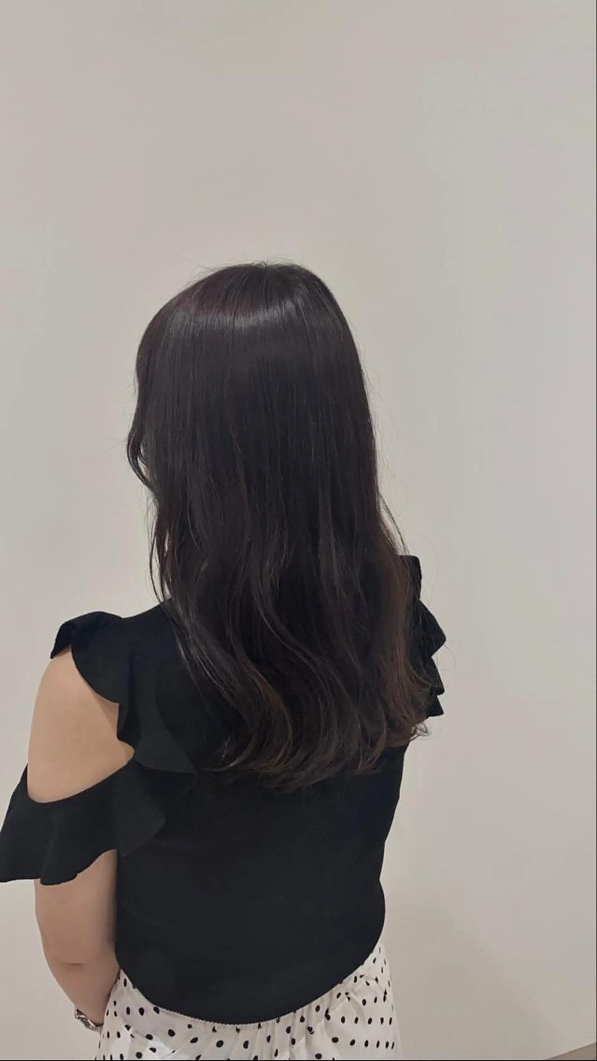 ロング カラー ヘアアレンジ ブラウンカラー ラベンダーカラー 美髪矯正/ 伊藤 更のヘアスタイル