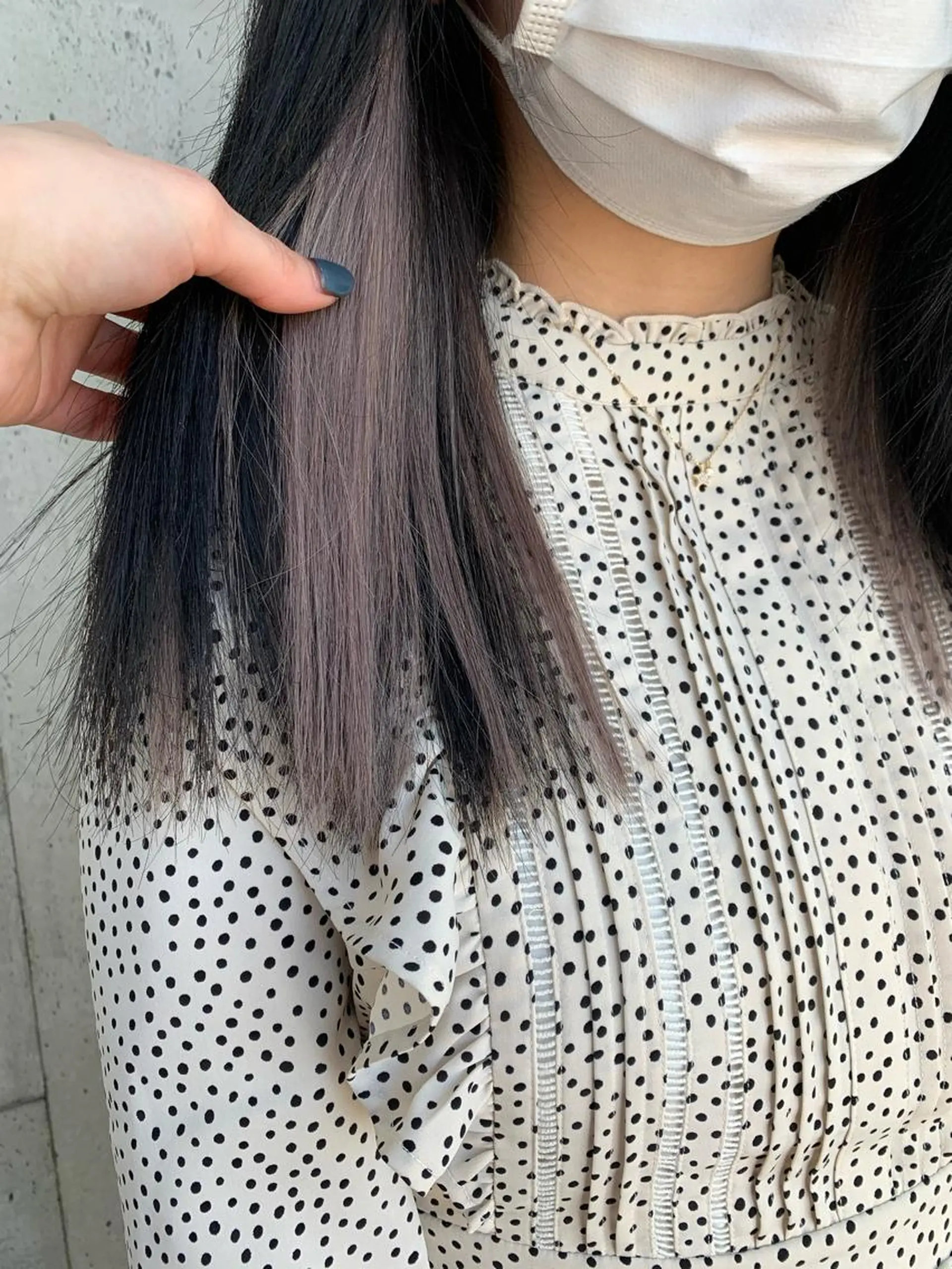 セミロング 大内 志穂のヘアスタイル
