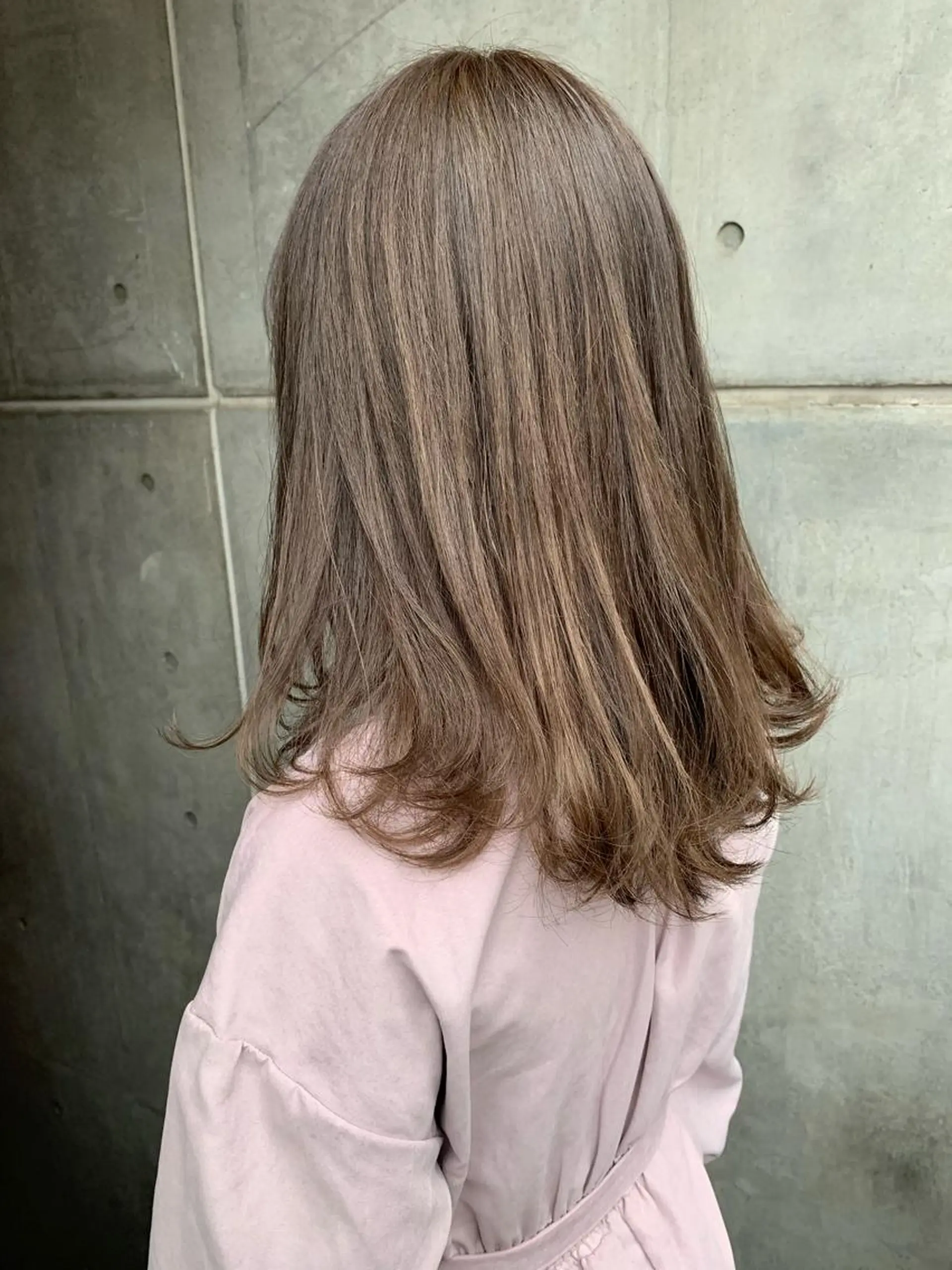 セミロング カラー ヘアアレンジ 髪質改善/縮毛/新宿 🫧SUZUKA🫧のヘアスタイル