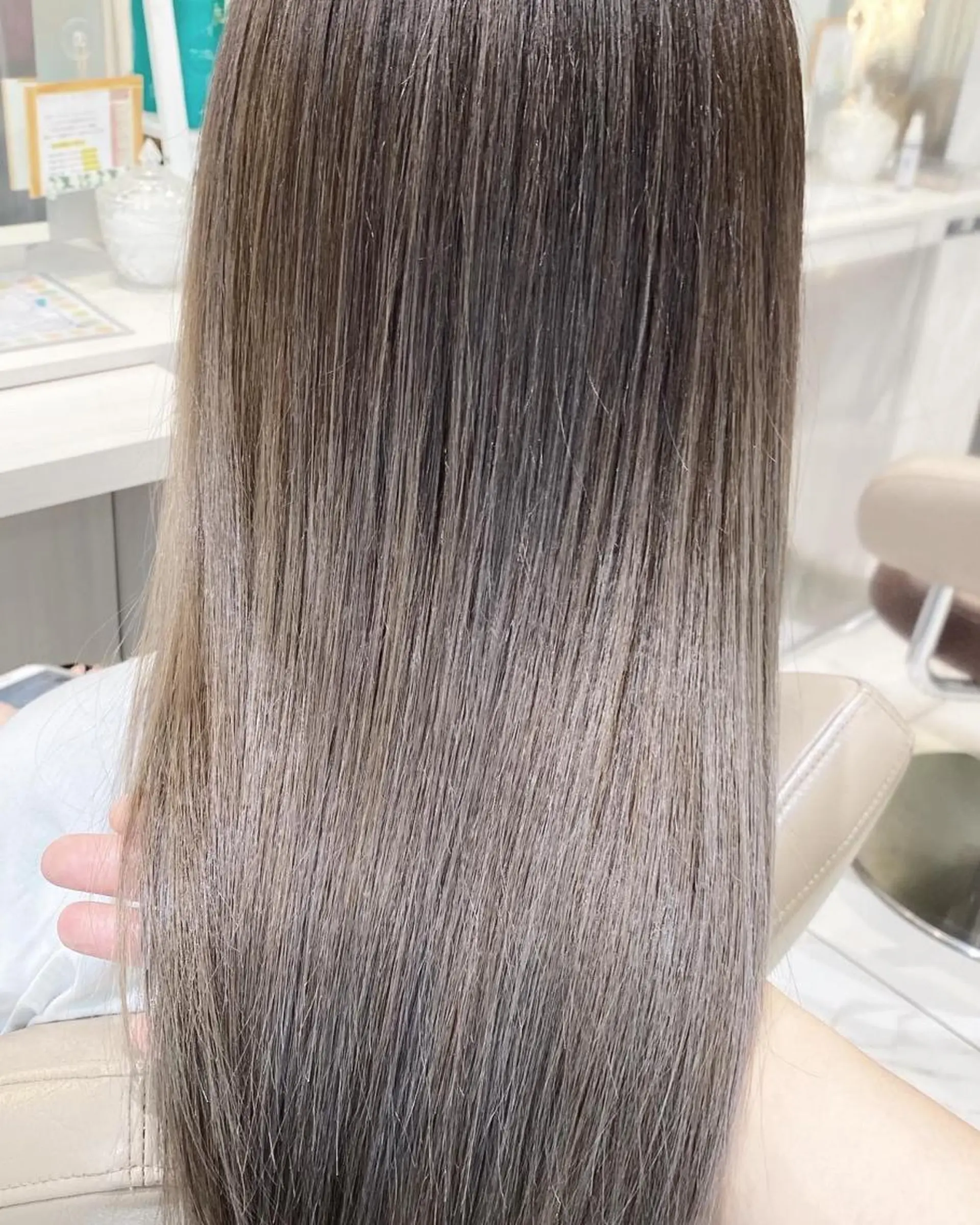 ロング カラー 髪質改善 ヘアカラー トリートメント 高橋凜/髪質改善/ 縮毛矯正/カラーのヘアスタイル