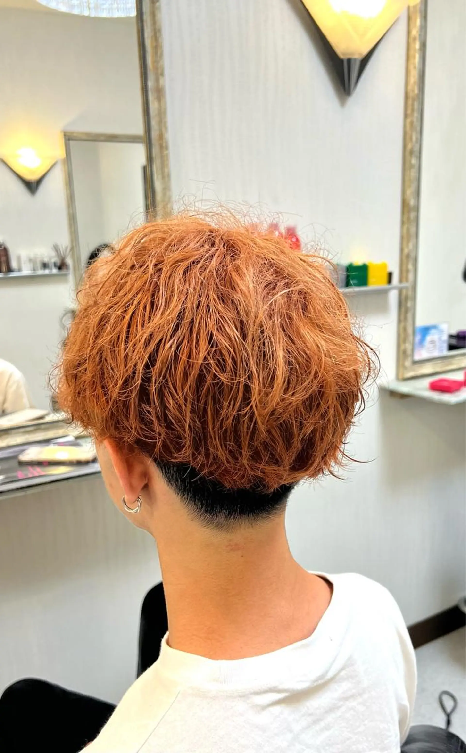 ショート カラー メンズ ダブルカラー カット ヘアカラー KEN 🌟のヘアスタイル