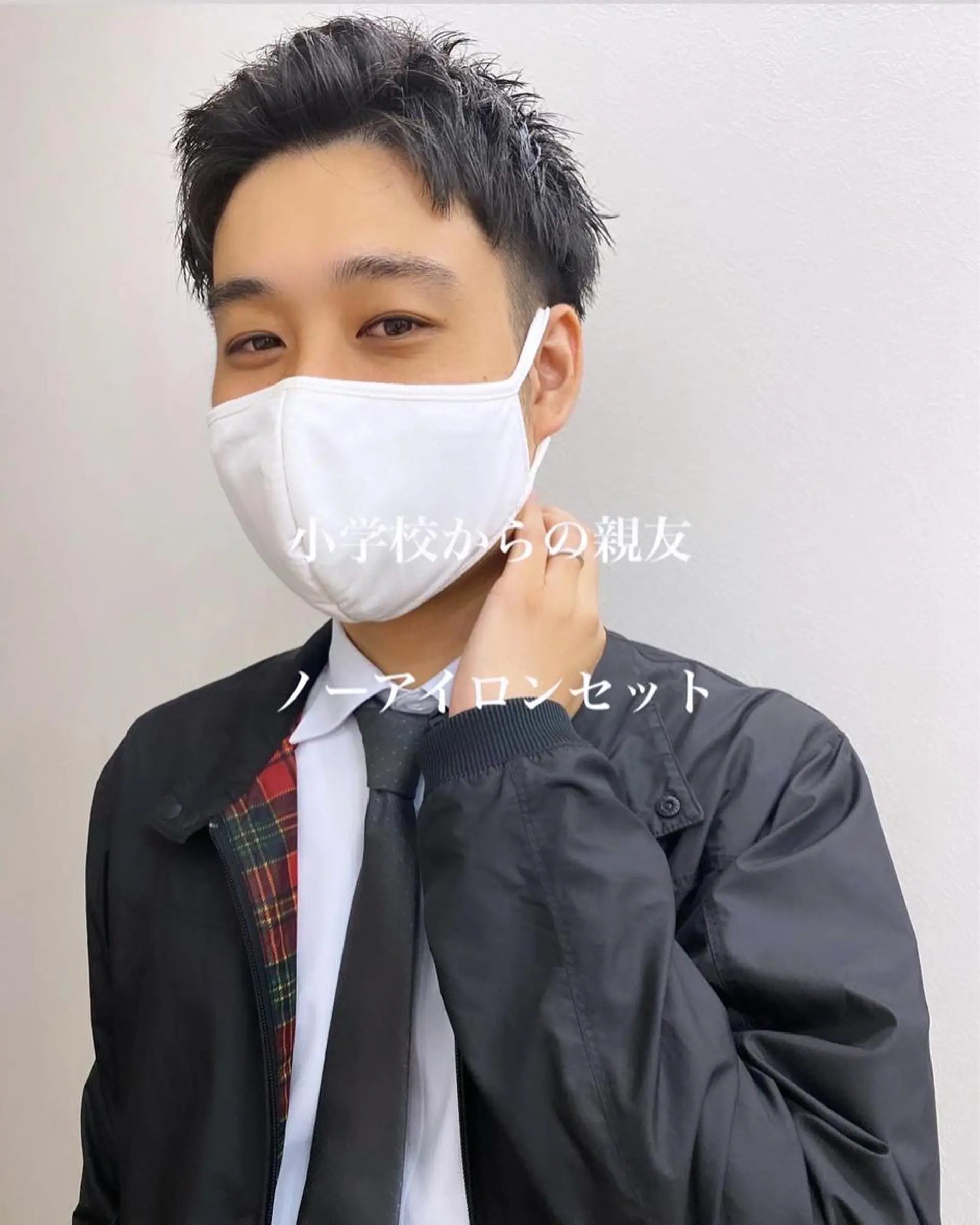 ショート カラー パーマ ヘアアレンジ メンズ 【池袋/スパイキー ショート】ⓝⓘⓜⓤのヘアスタイル