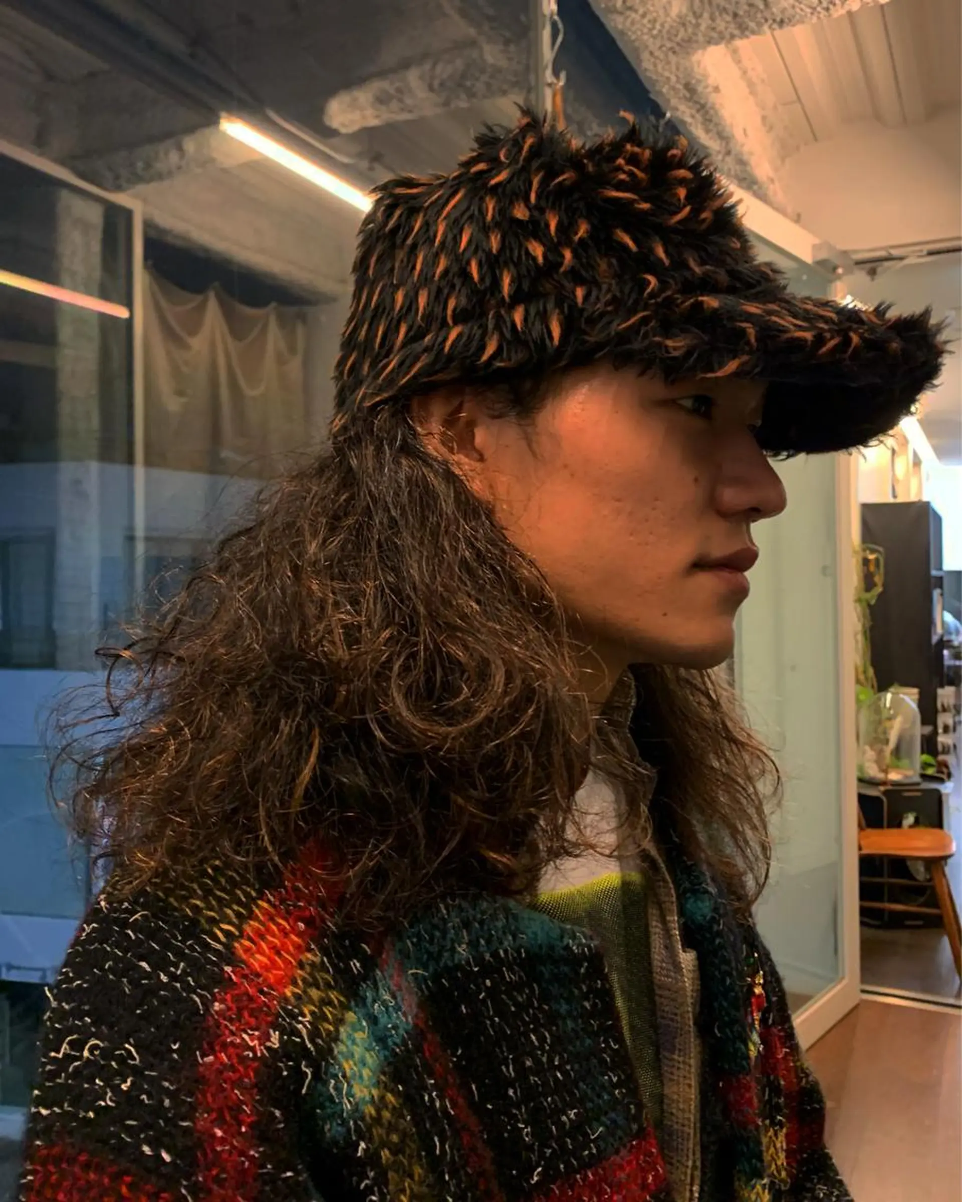 セミロング パーマ natural la vie所属・ナチュラルラヴィ 木津谷　響のヘアスタイル