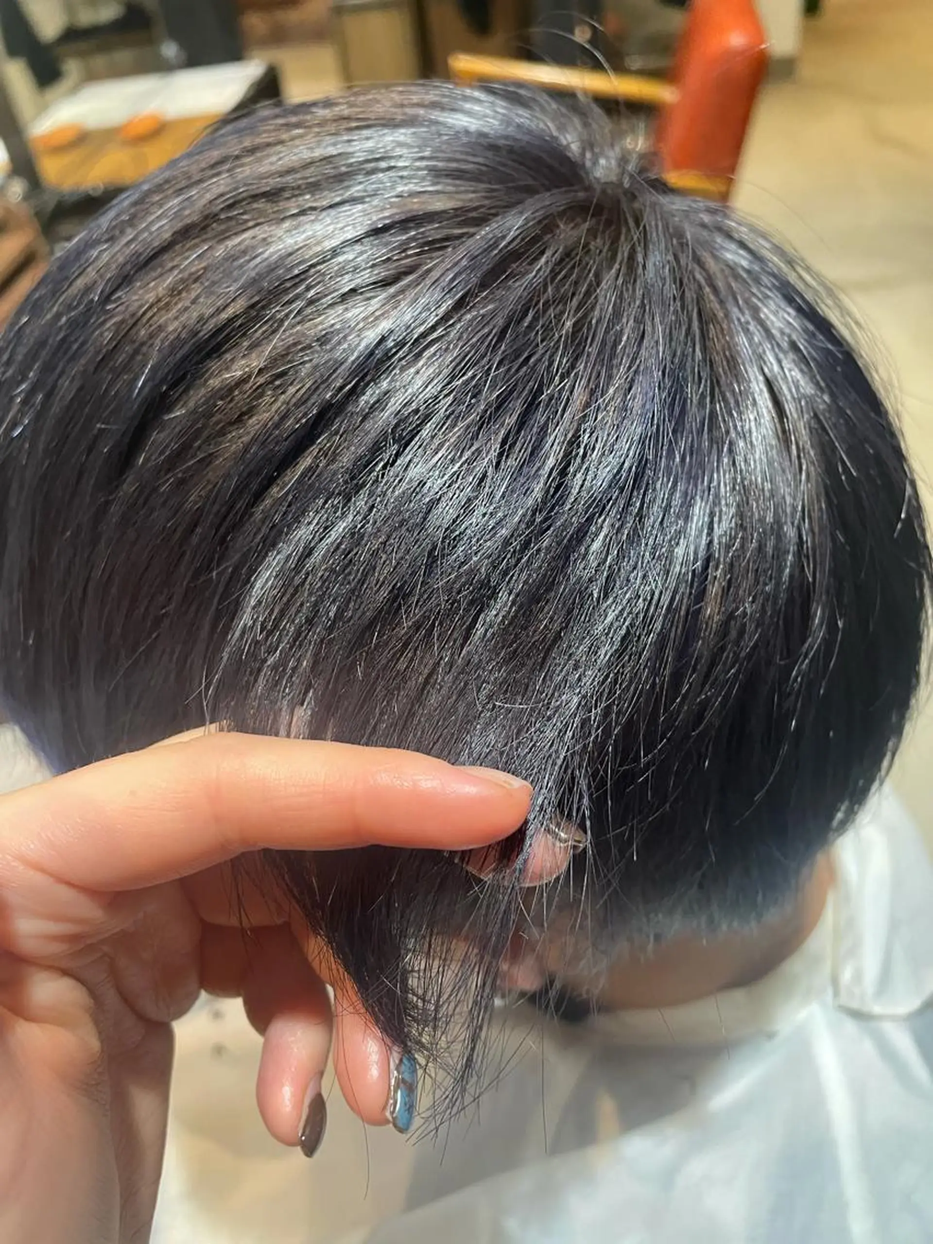 メンズ ヘアカラー ブリーチ🌟リタッチ 🎠KANON🎡のヘアスタイル