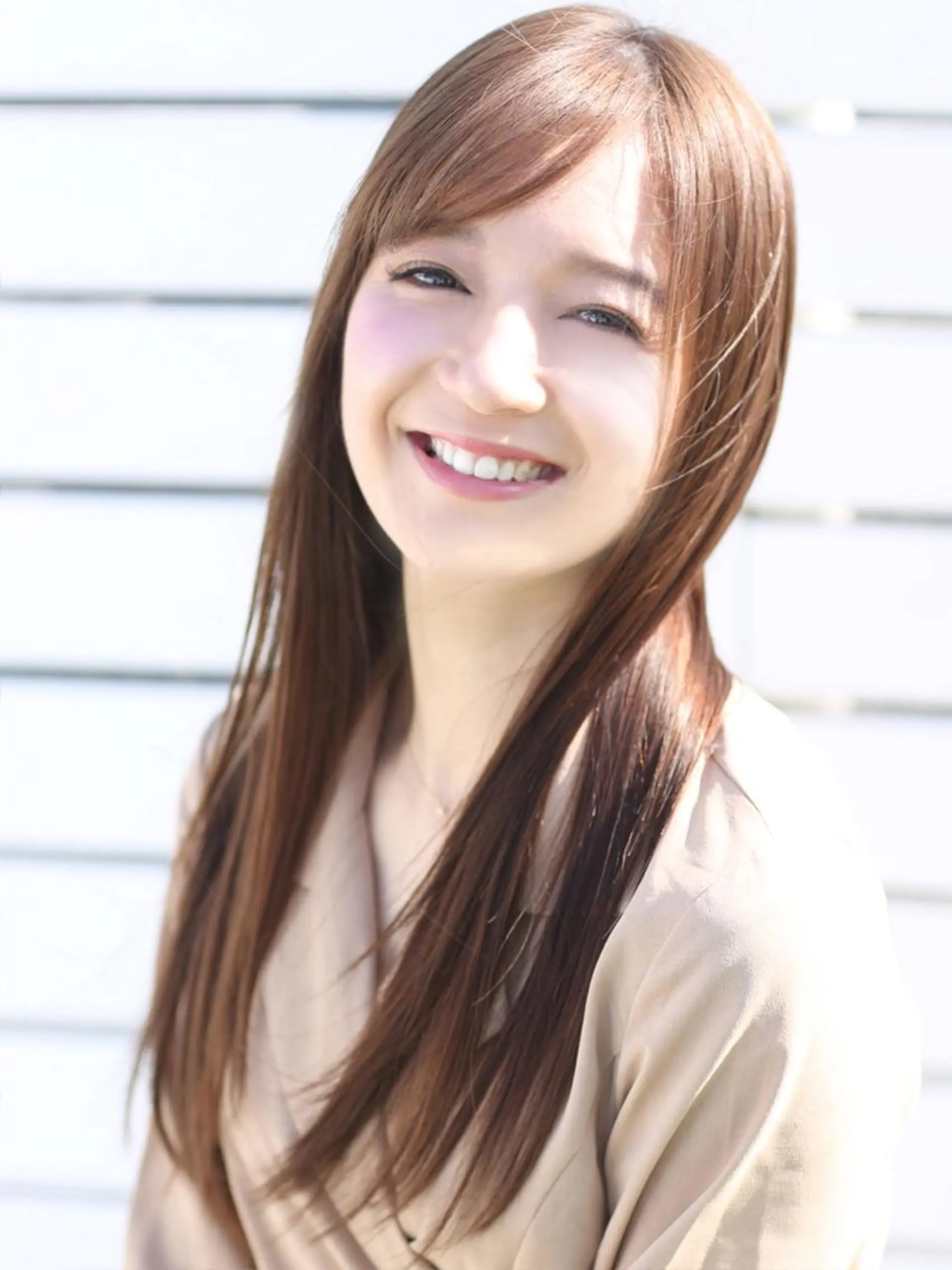 ロング EARTH川越/オー ナー/阿部建のヘアスタイル