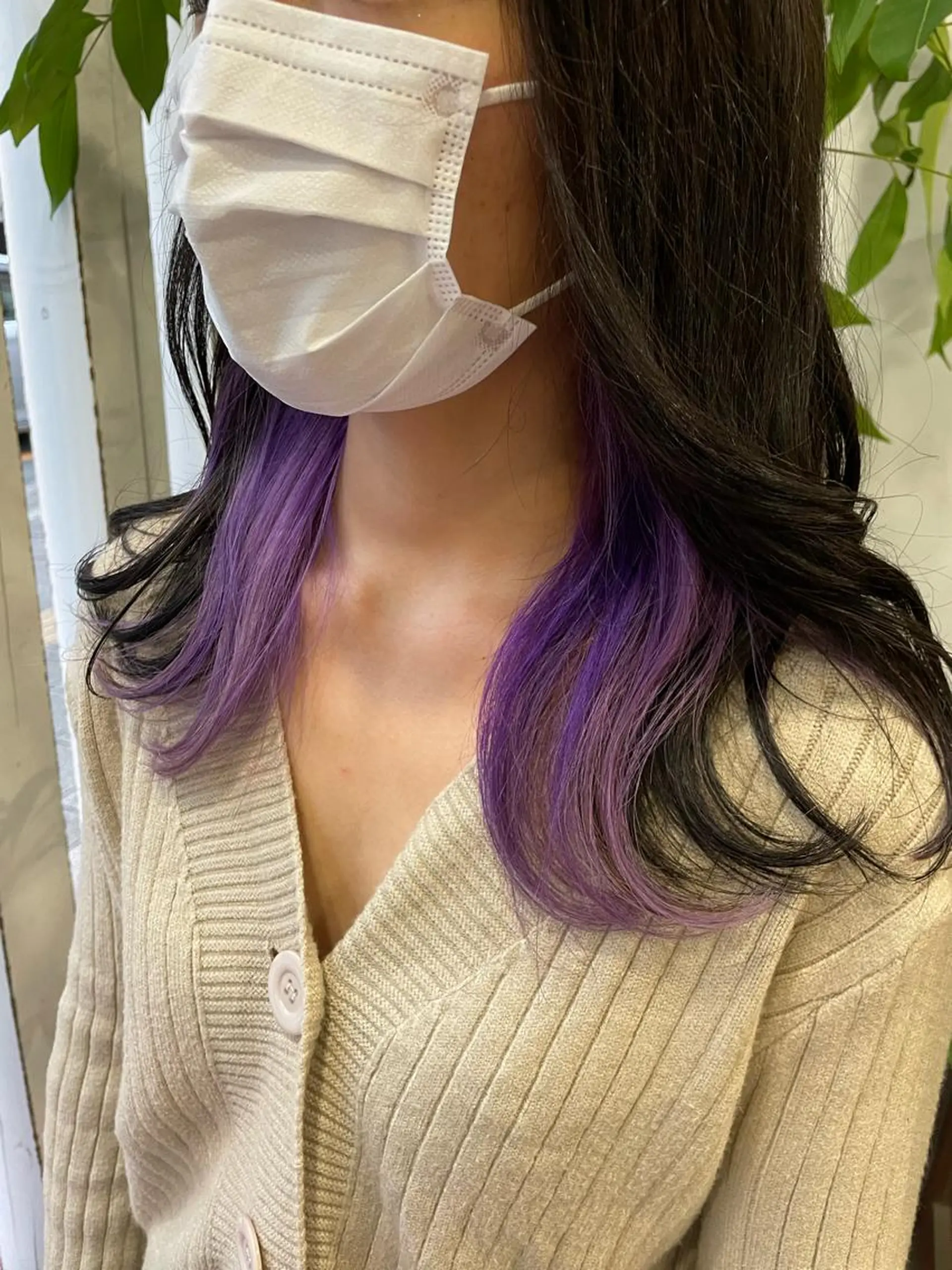 ミディアム カラー ヘアカラー トリートメント ヘッドスパ 【店長】インナー指名 No.1戸塚優思のヘアスタイル