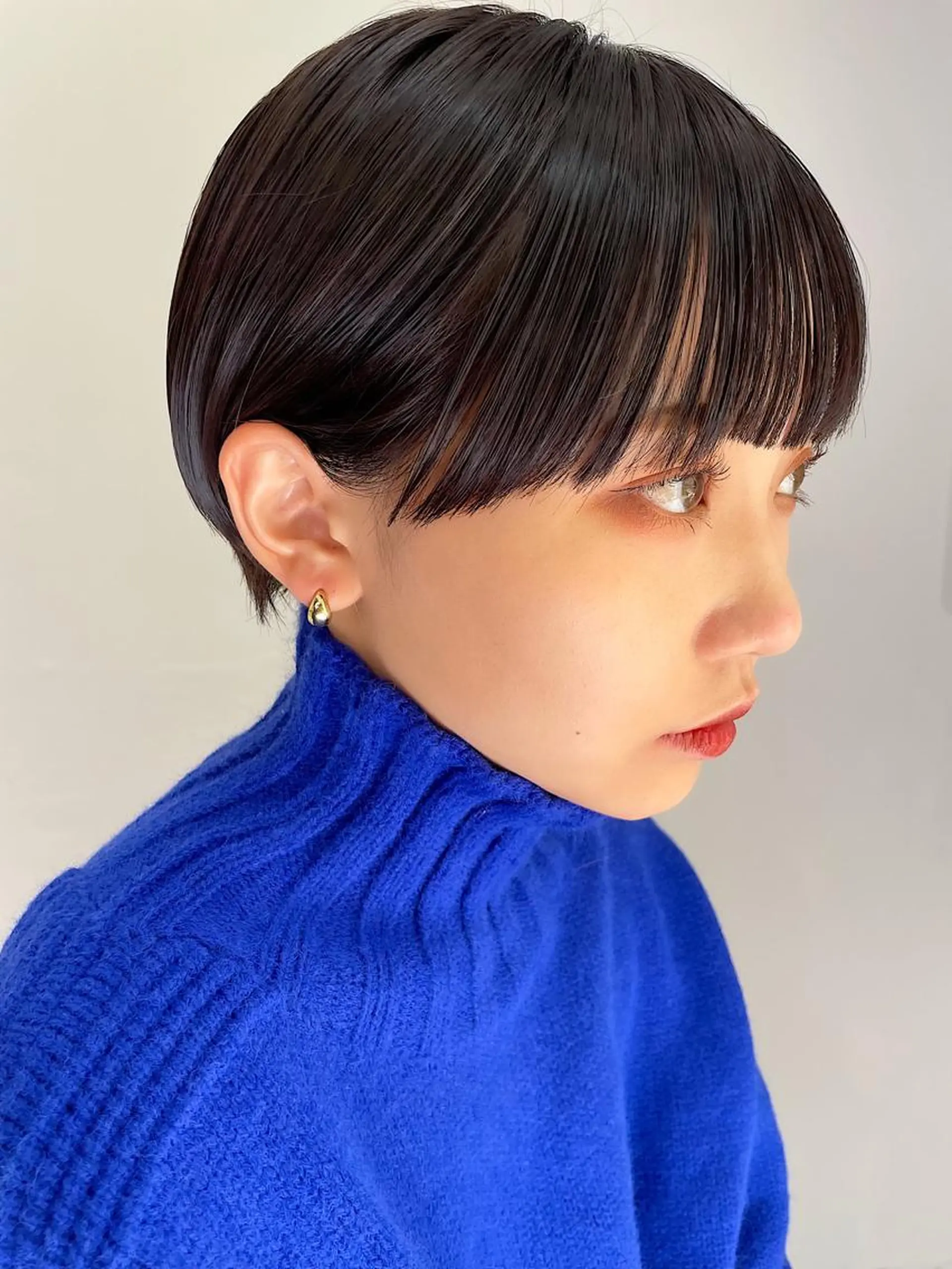 ショート 丸みショート ボブ 髪質改善 ショートヘア サイドバング ボブ特化✨ 松本竜之介のヘアスタイル