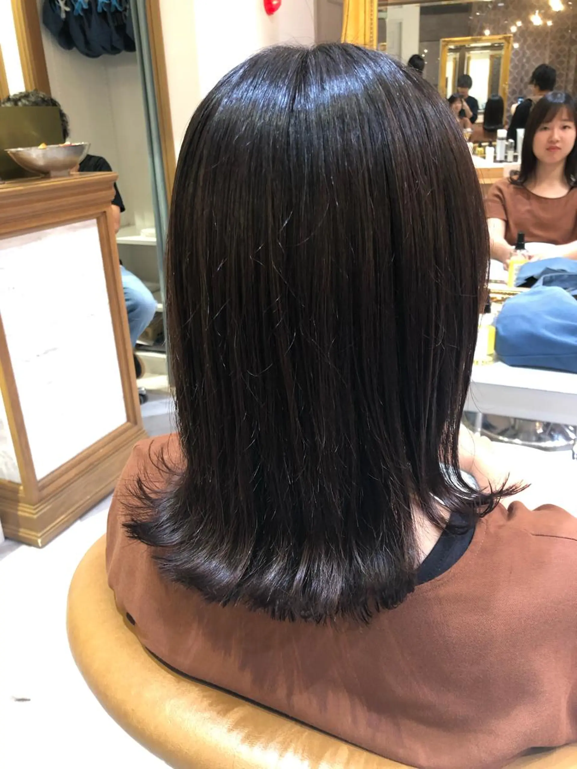 ミディアム ヘアカラー トリートメント 髪質改善縮毛矯正 リピートNo.1米倉のヘアスタイル