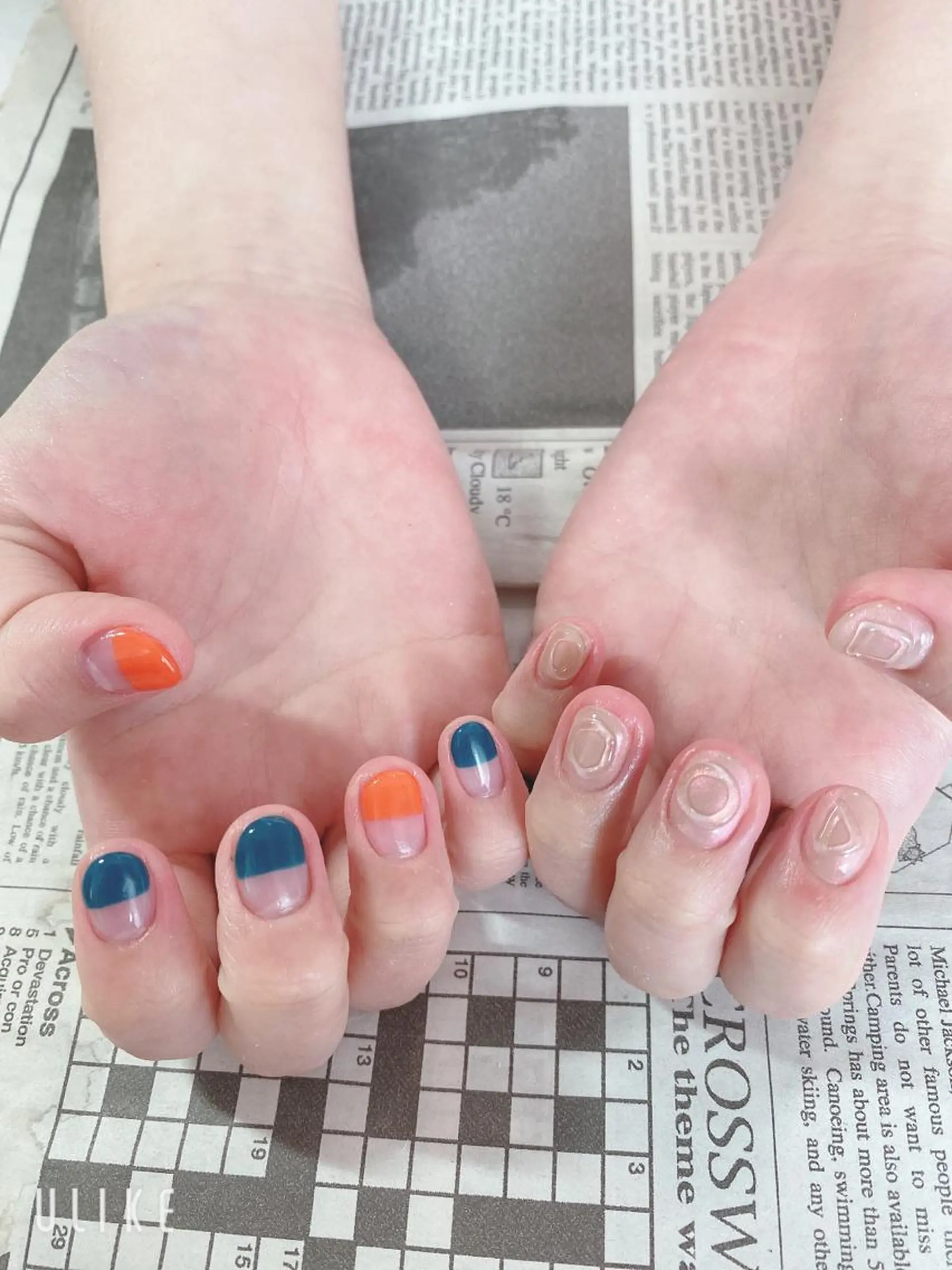 ネイル ハンドネイル ハンドケア 森山 舞のネイルデザイン