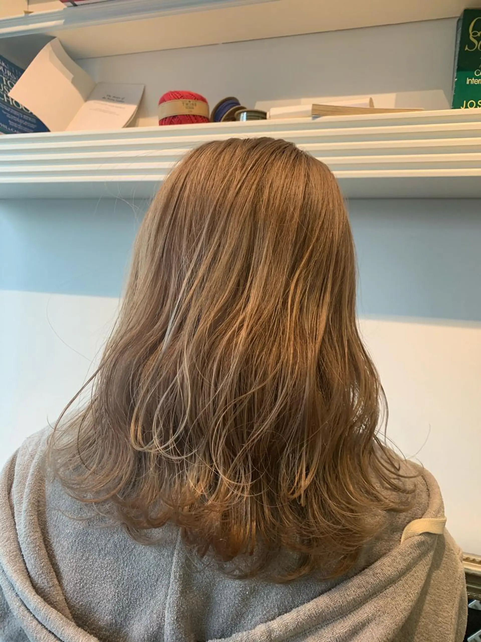 セミロング カット ヘアカラー トリートメント ヘッドスパ ヘアセット 大宮/山口 竣也のヘアスタイル