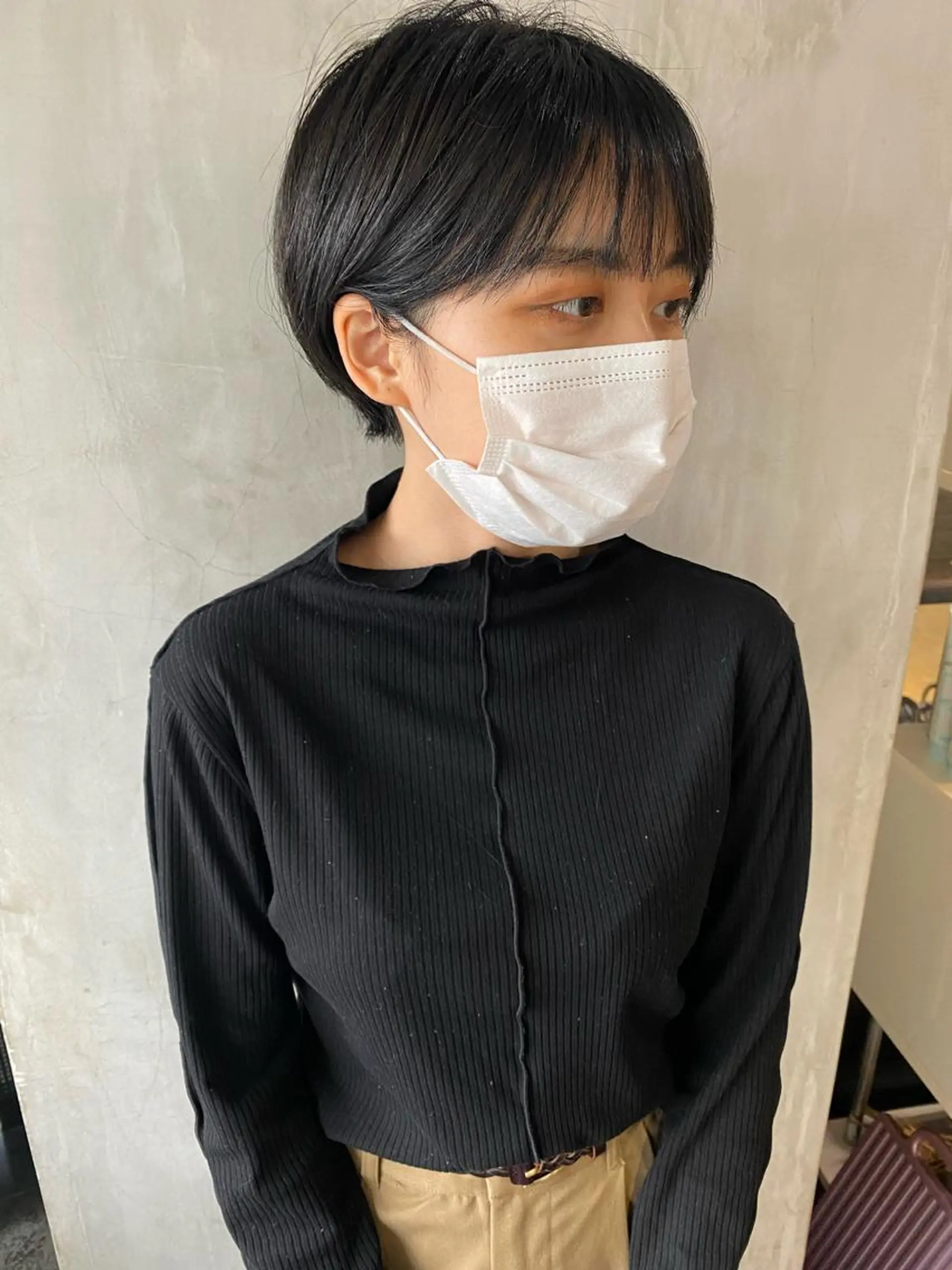 ショート カラー ヘアアレンジ stylist/蛯谷 珠里のヘアスタイル