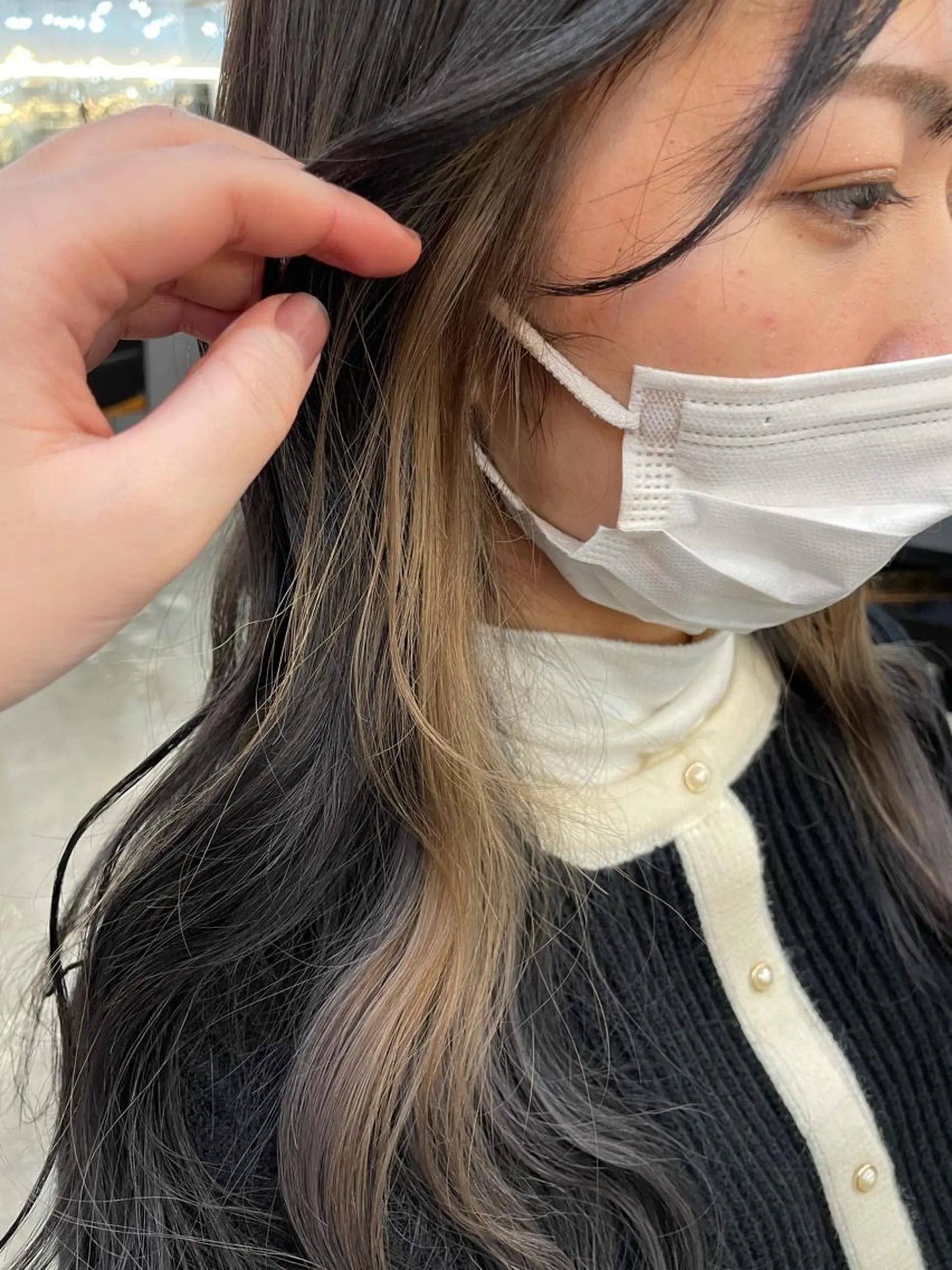 ロング 🤍韓国ヘア🇰🇷 タバタサオリ🤍のヘアスタイル