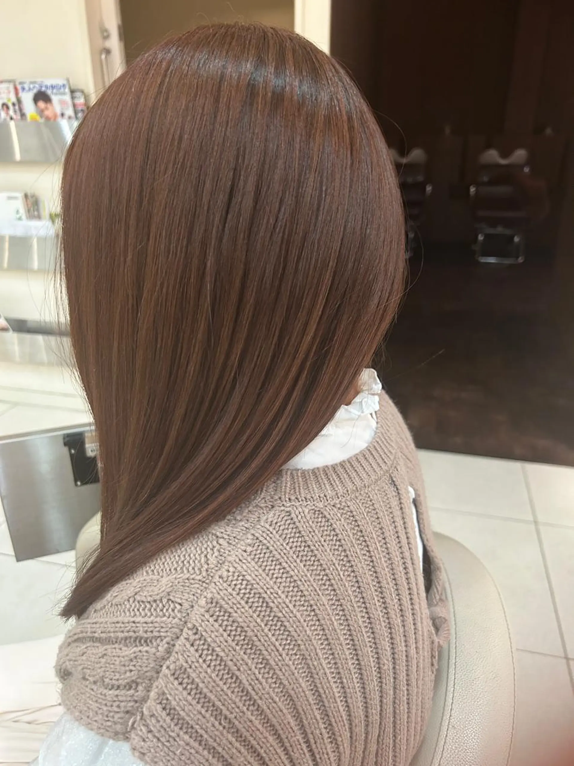 ロング カラー ベージュカラー ピンクカラー ピンクベージュ レイフィールド滝ノ水店所属・RayField かおるのヘアスタイル