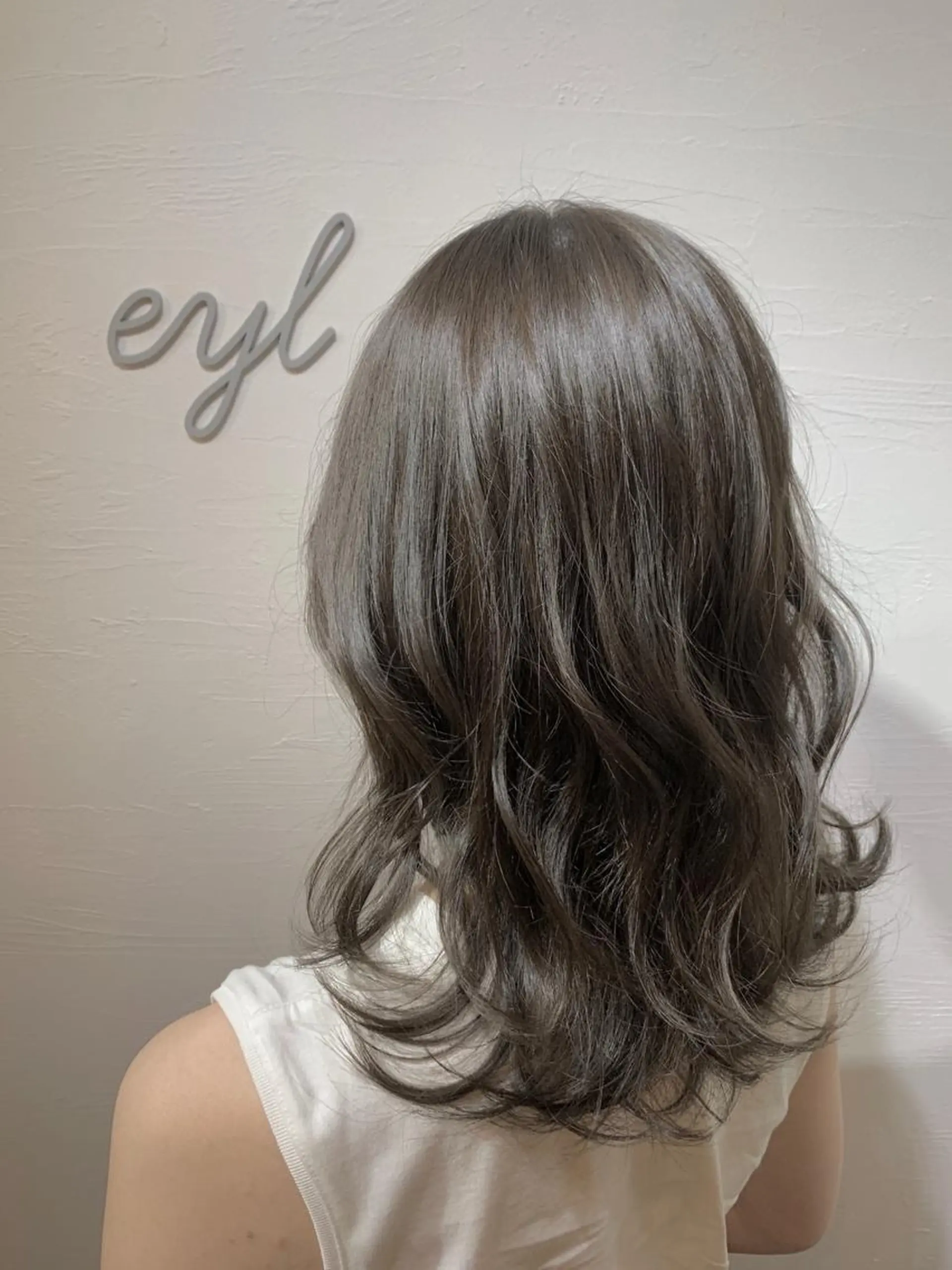 ミディアム カラー カット ヘアカラー トリートメント eyl〜エイル〜所属・💎赤み消しカラー 特化型デザイナー💎のヘアスタイル