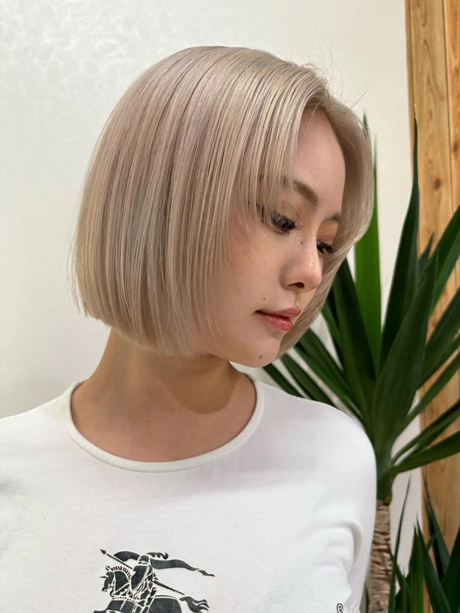 ショート カラー カット ヘアカラー ハイトーン/ボブ/ レイヤー💫カイセイのヘアスタイル