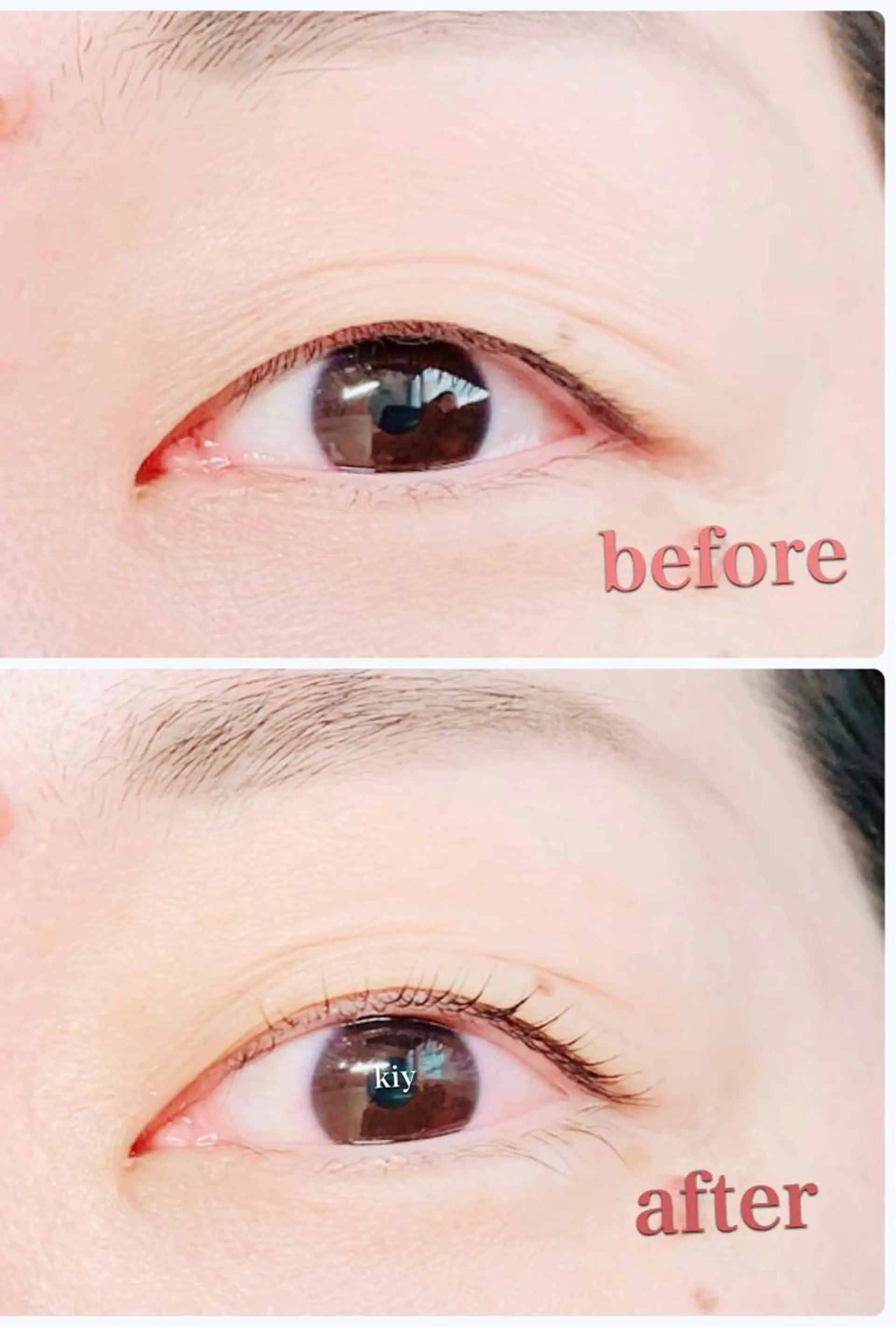 マツエク・マツパ パリジェンヌラッシュリフト マツパ まつげエクステ kiy所属・kiy 中村のマツエク・マツパデザイン