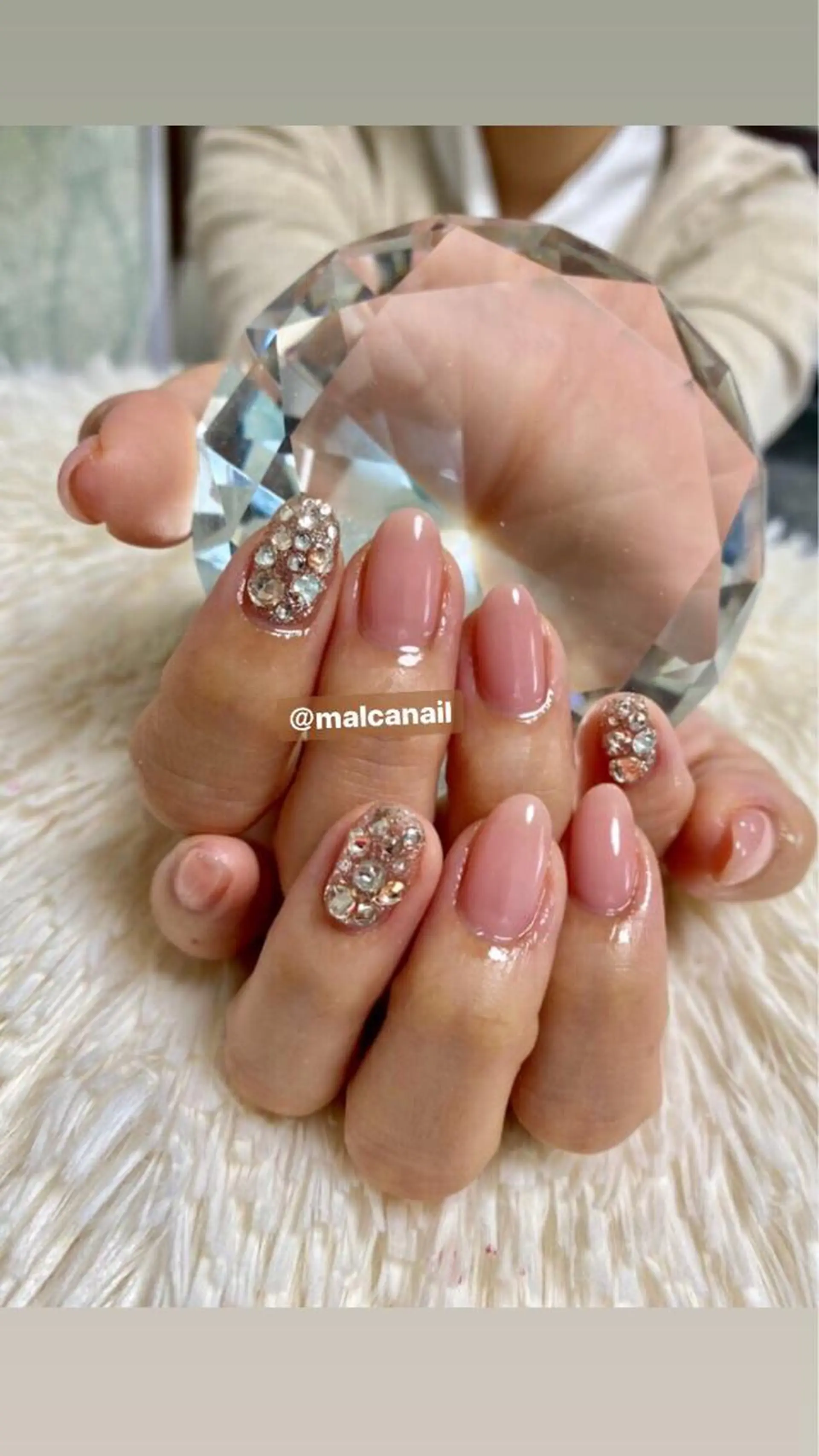 ロング カラー パーマ ヘアアレンジ キッズ ネイル マツエク・マツパ MALCAnail(マルカネイル)所属・荒木 莉奈のネイルデザイン