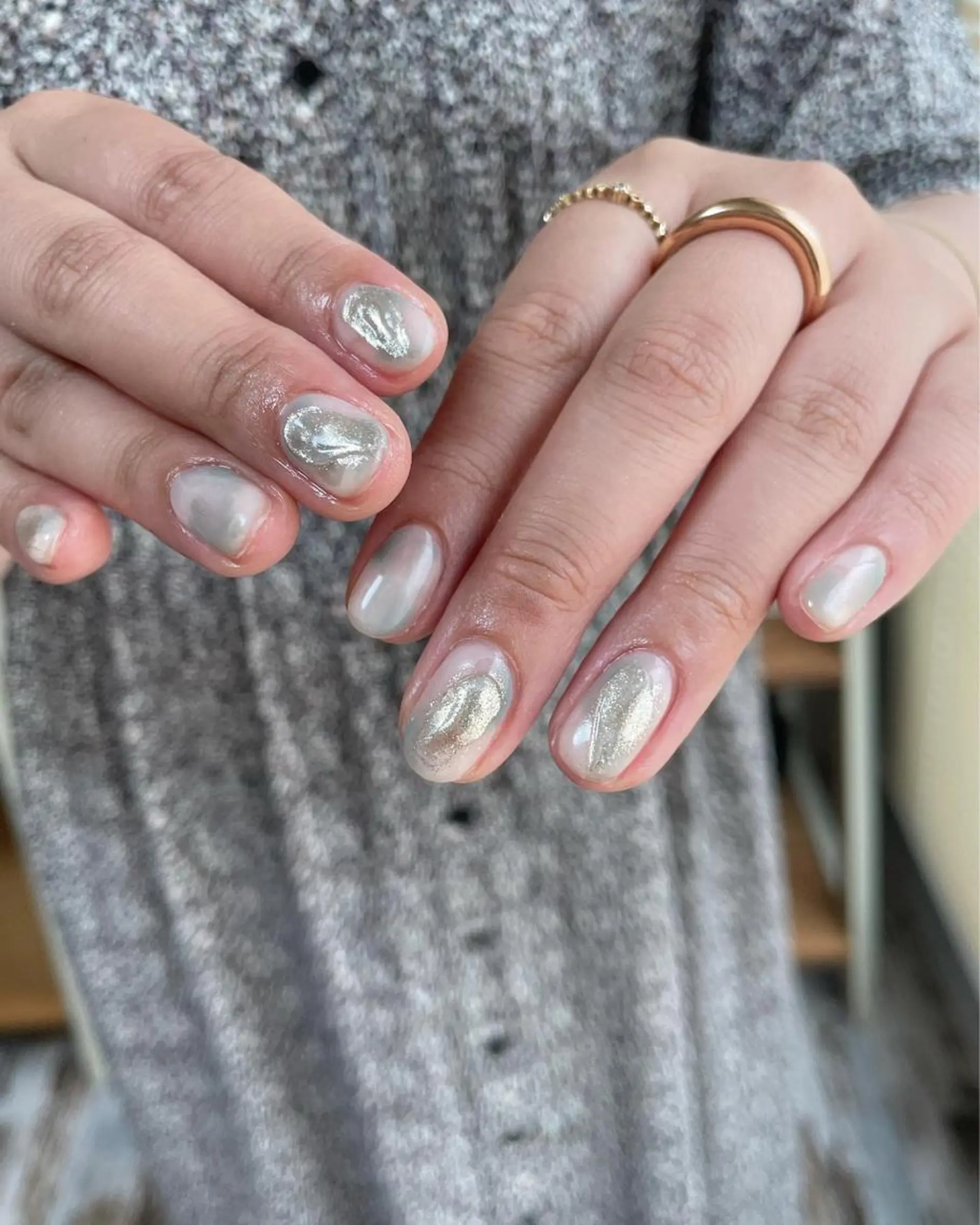 ネイル ハンドネイル 𝑡𝑖𝑎𝑚𓂃 きむらゆきののネイルデザイン