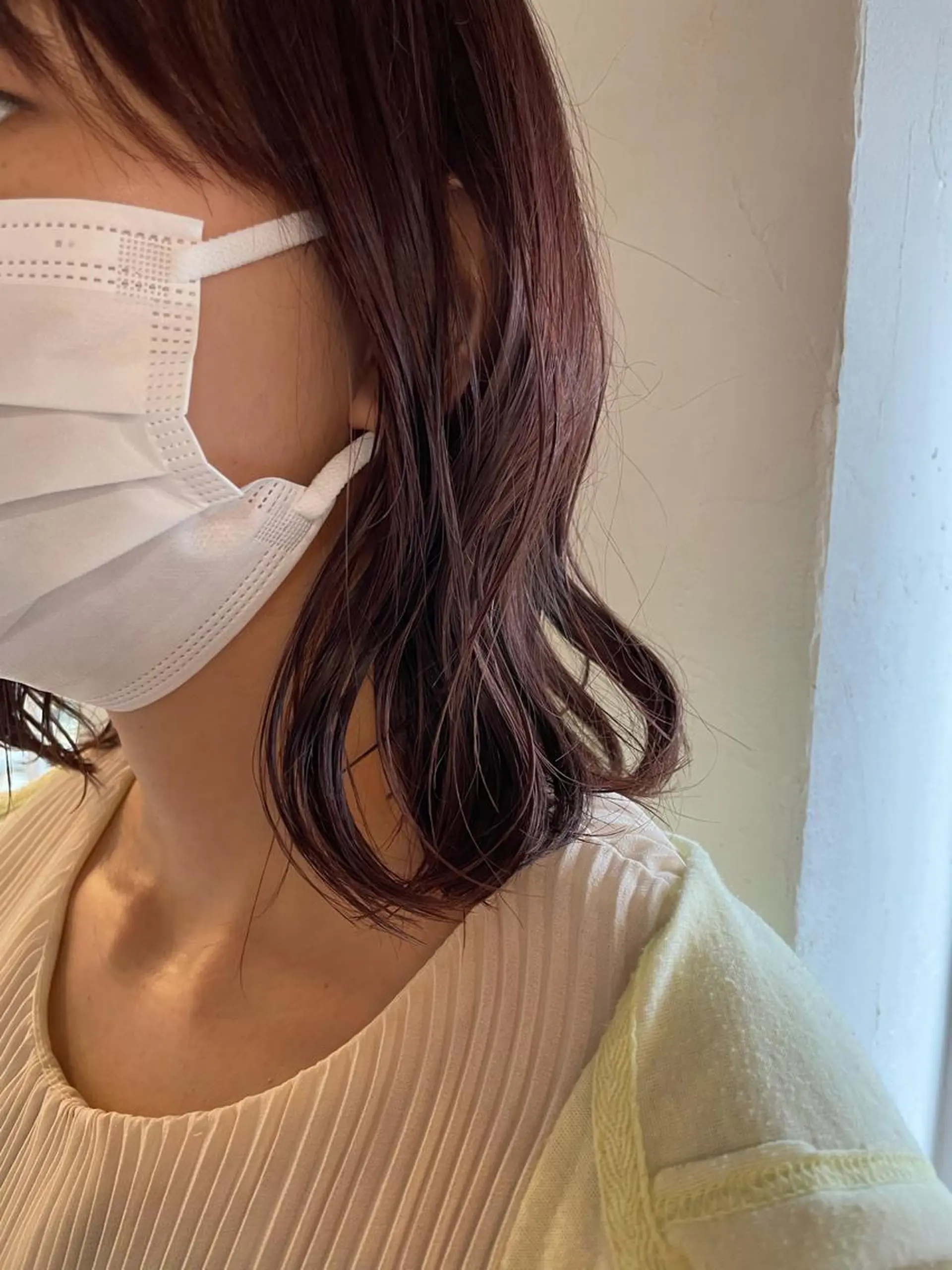 ミディアム カット ヘアカラー トリートメント selma est所属・ショート/韓国ヘア Moto✂︎のヘアスタイル