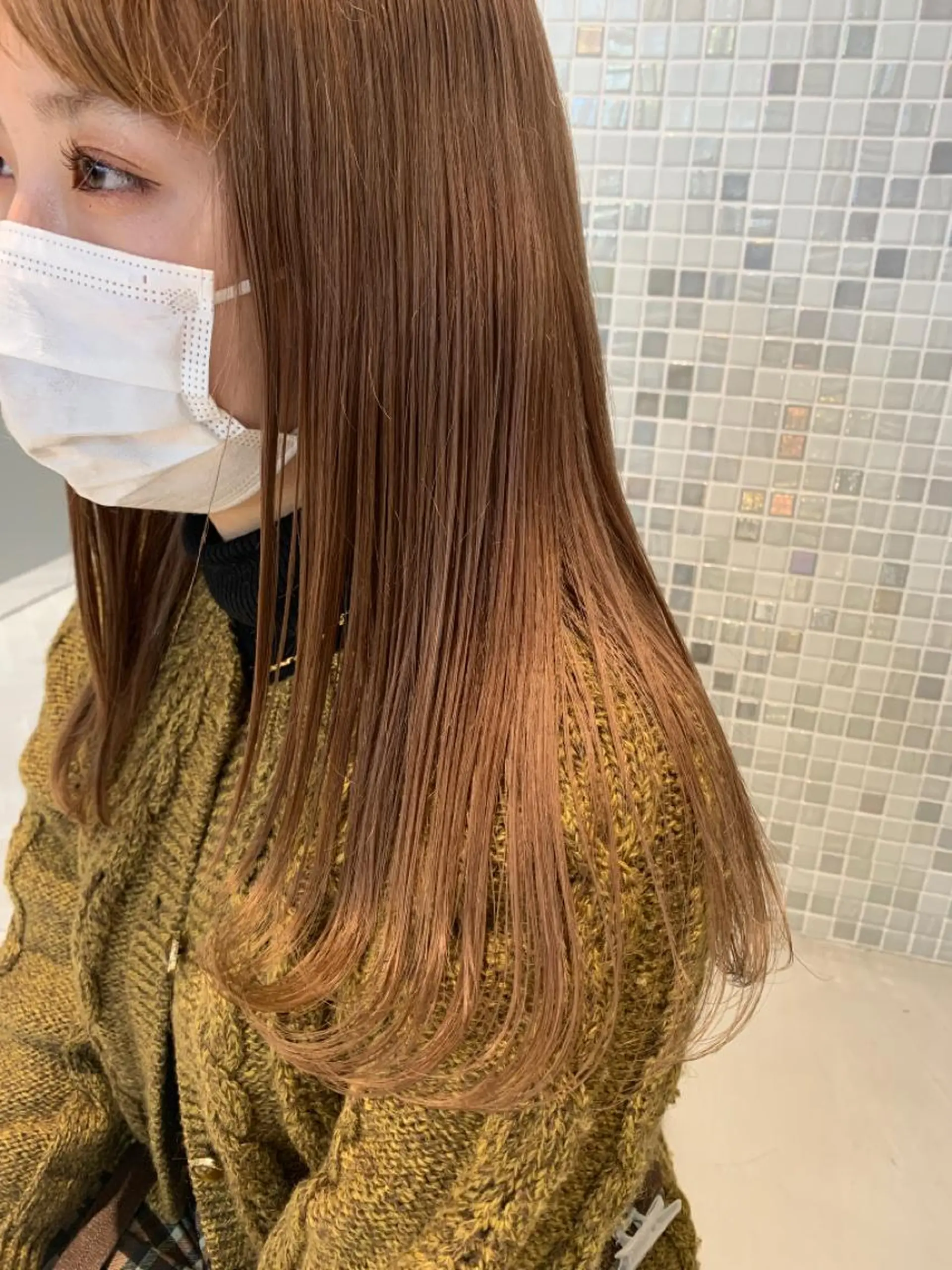 ロング 韓国ヘア/耳ツボジュ エリー♡ayumuのヘアスタイル