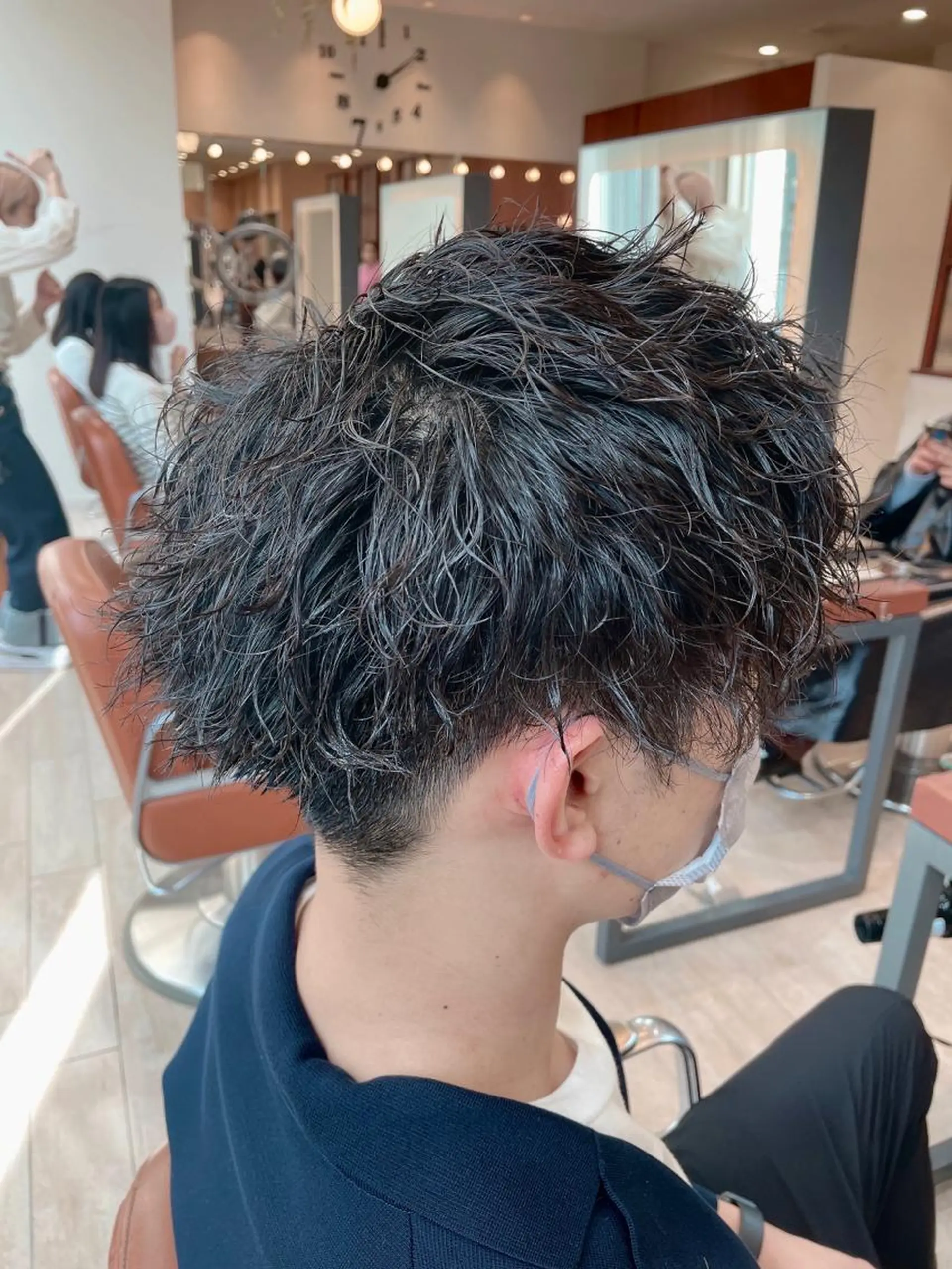 パーマ メンズ 刈り上げ カット パーマ 🦖鶴岡香純🦖 産休中のヘアスタイル