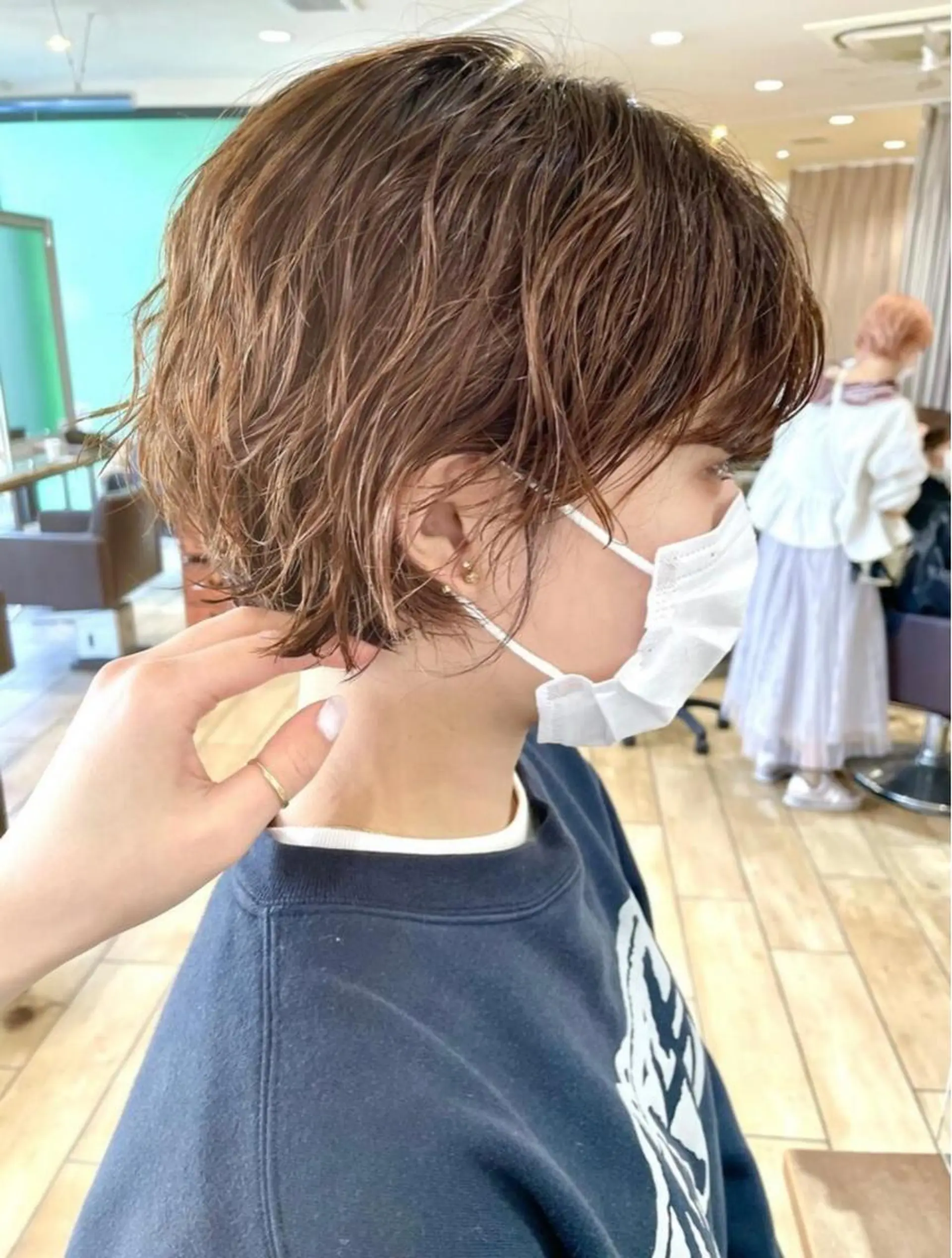 パーマ ナチュラル大人っぽい スタイル　MAORIのヘアスタイル