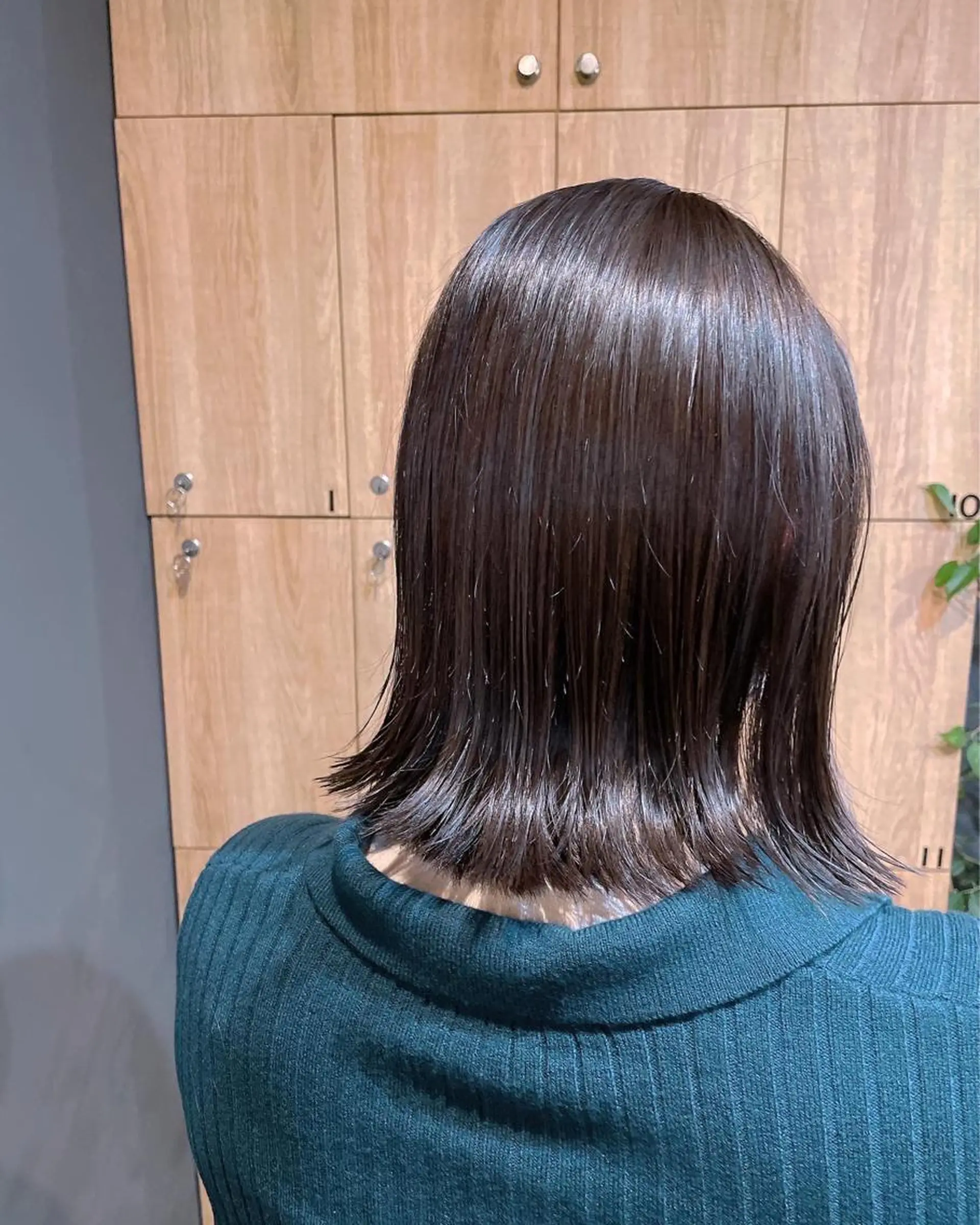 ミディアム カット ヘアカラー 韓国ヘア/レイヤー 🇰🇷/艶髪/長橋のヘアスタイル