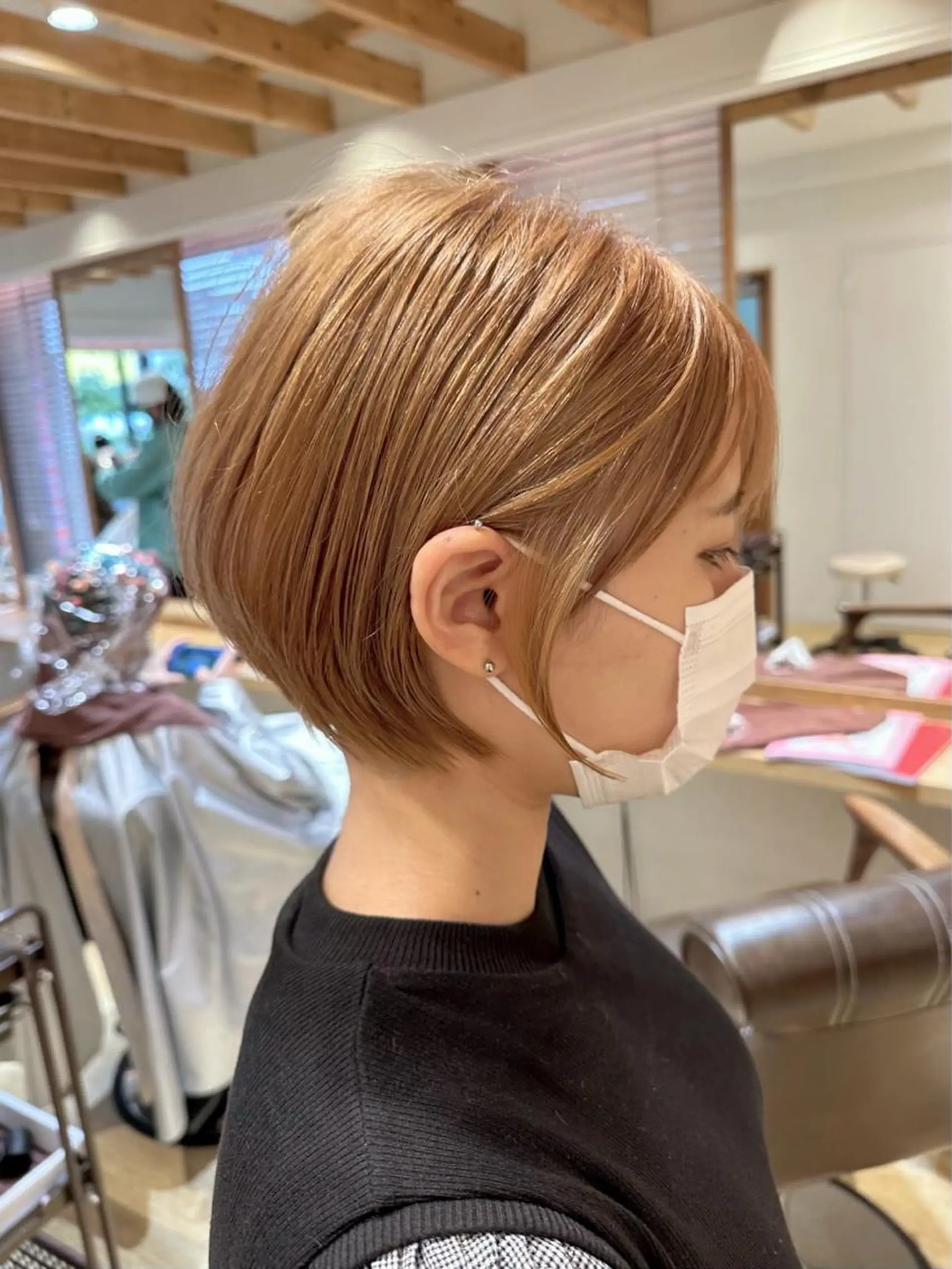 ショート カット ヘアカラー トリートメント 新宿 木下拓哉のヘアスタイル