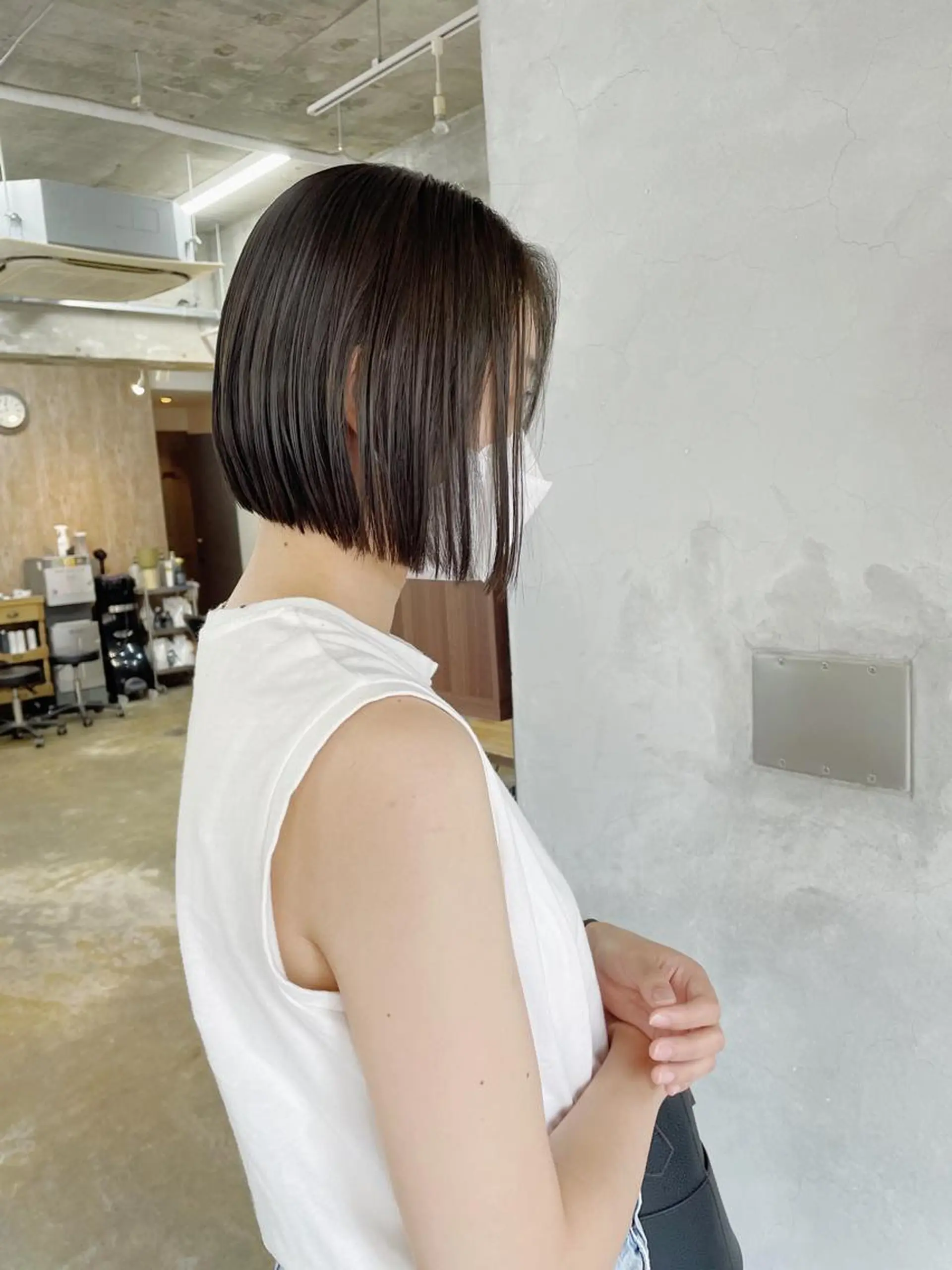 ショート カラー グレージュ ralme/sol 髙橋一哉のヘアスタイル