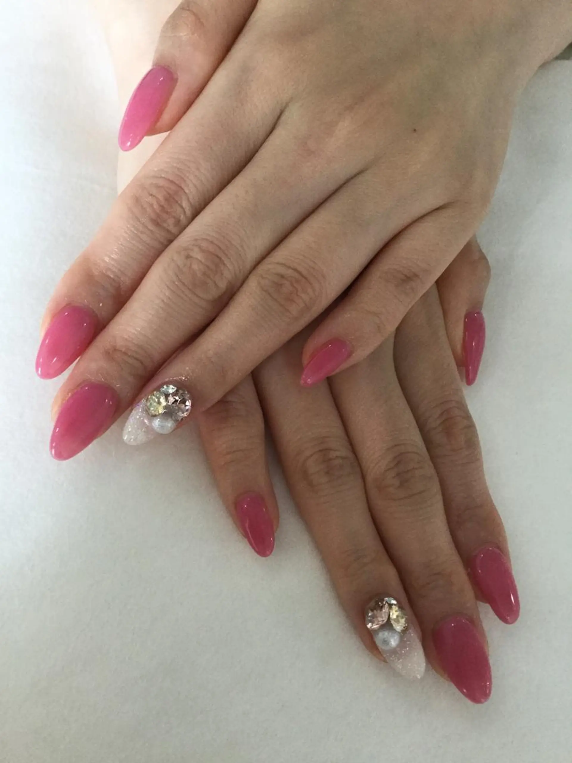 ネイル ハンドネイル 💎🐰 saki. m 🐰💎のネイルデザイン