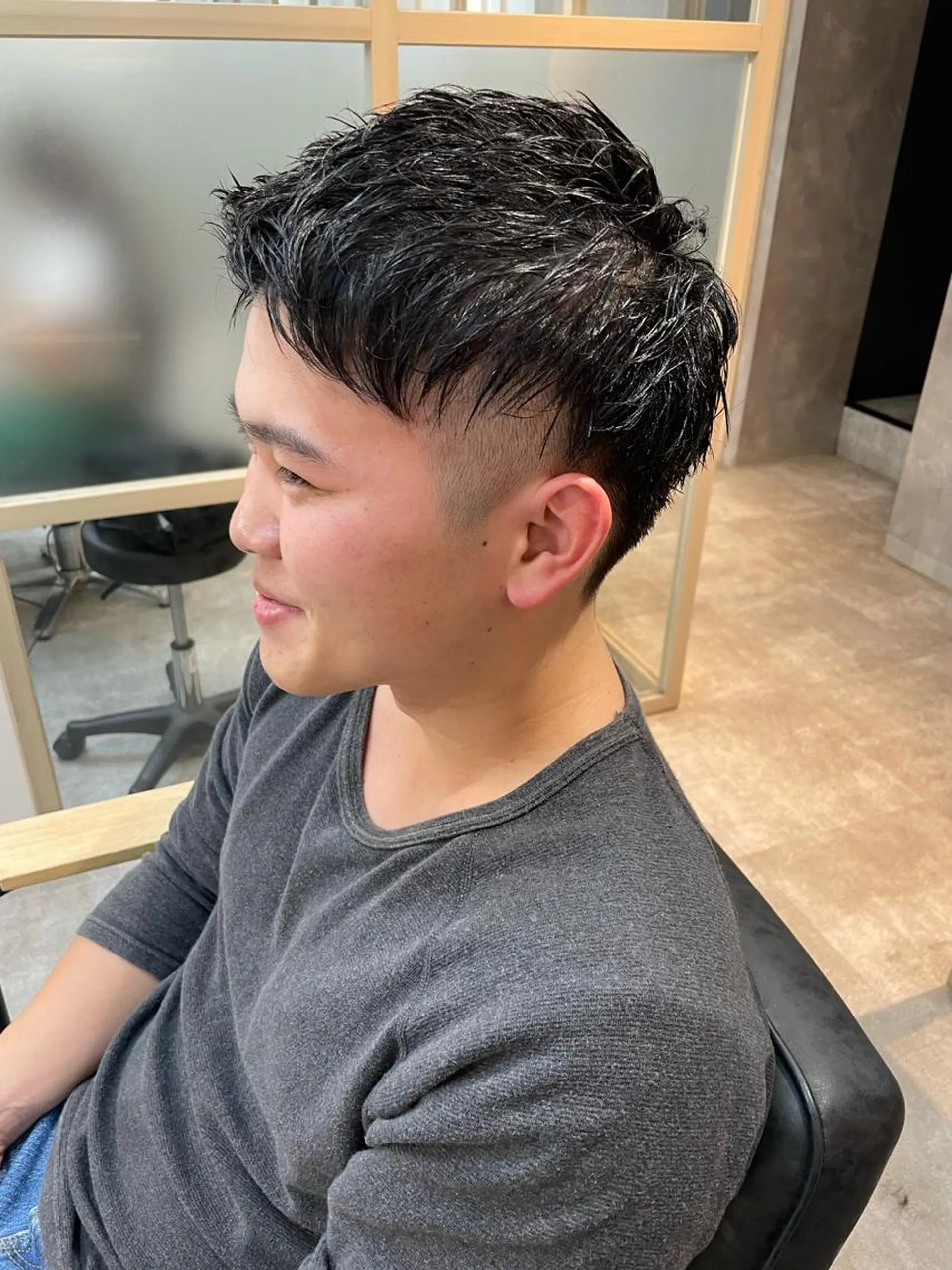 ショート メンズ EMANON新宿南口所属・ケアブリーチ×艶カラ ー️🫧Shioriのヘアスタイル