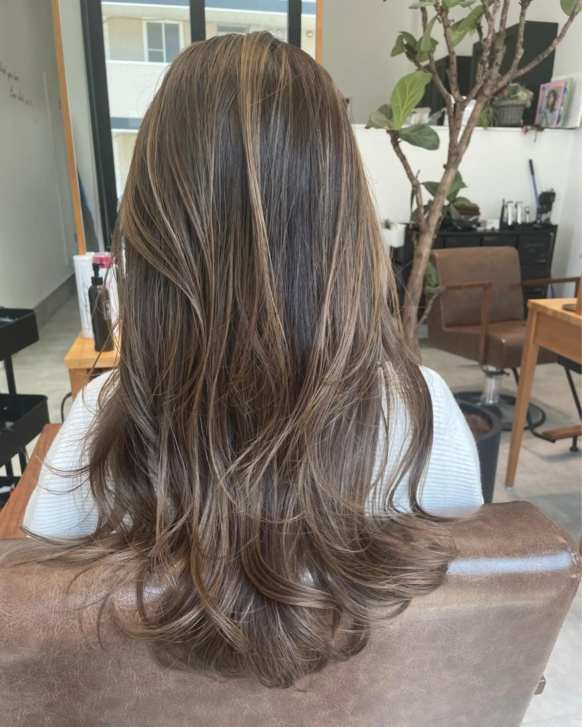 ロング 河内 元伸のヘアスタイル