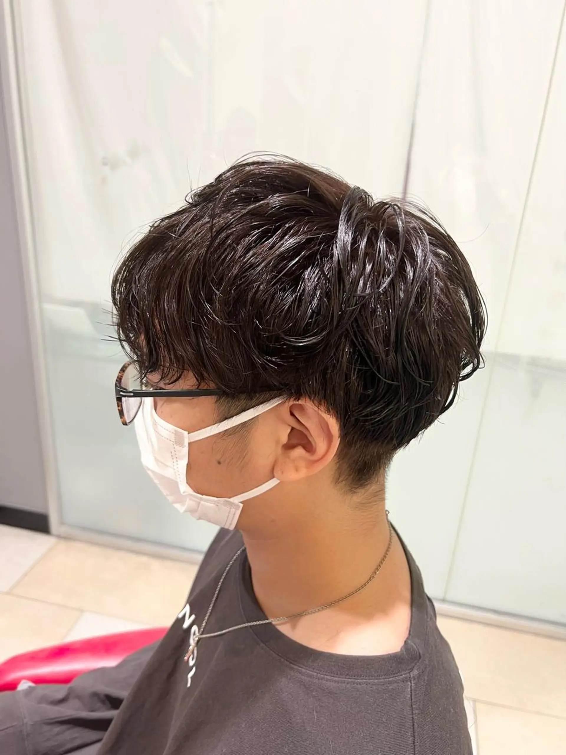 パーマ メンズ しんた ようのヘアスタイル