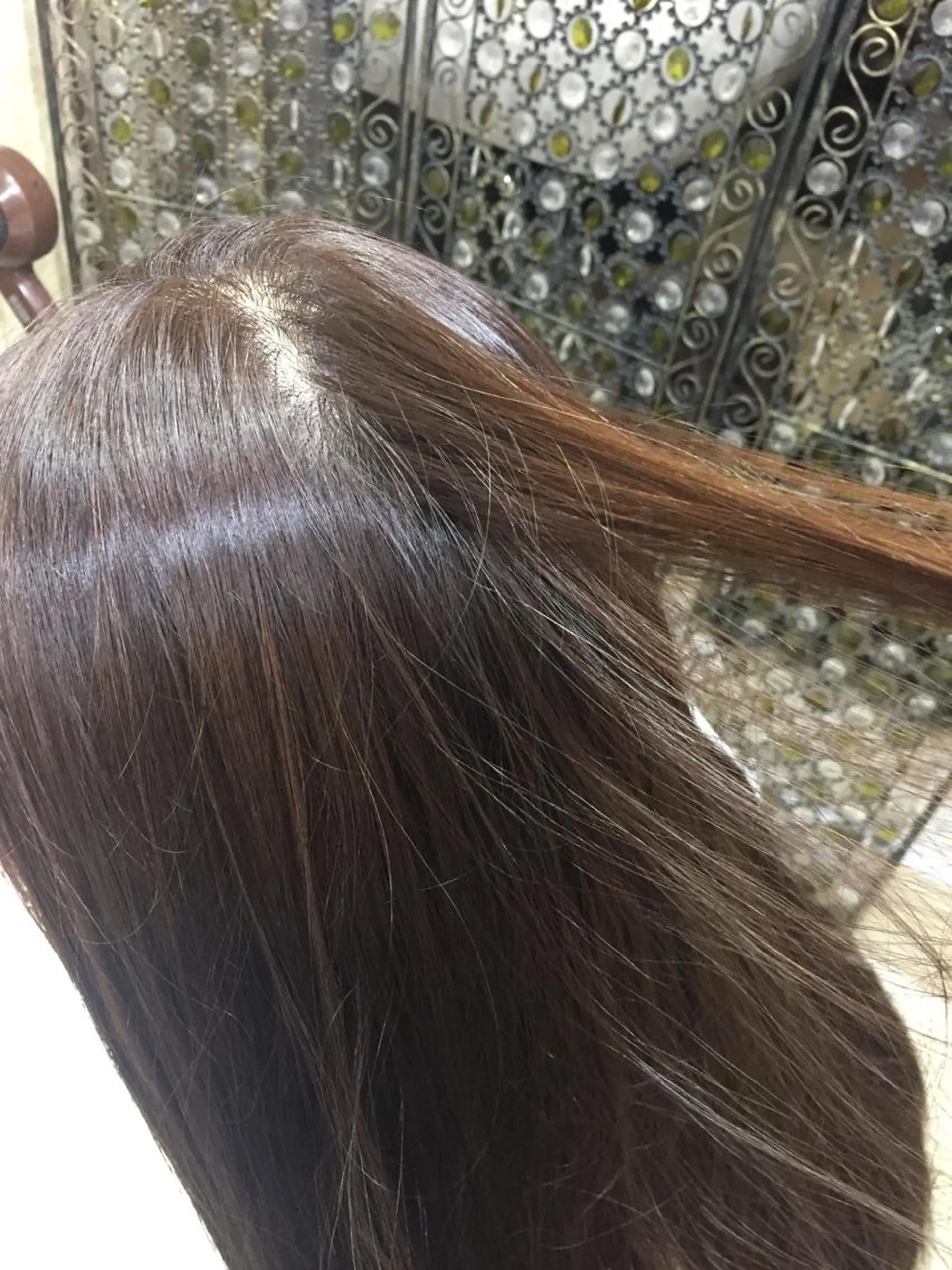 ロング カラー アッシュ アッシュブラウン ブラウンカラー Uni.Lash【ユニラッシュ】所属・内田 有華のマツエク・マツパデザイン