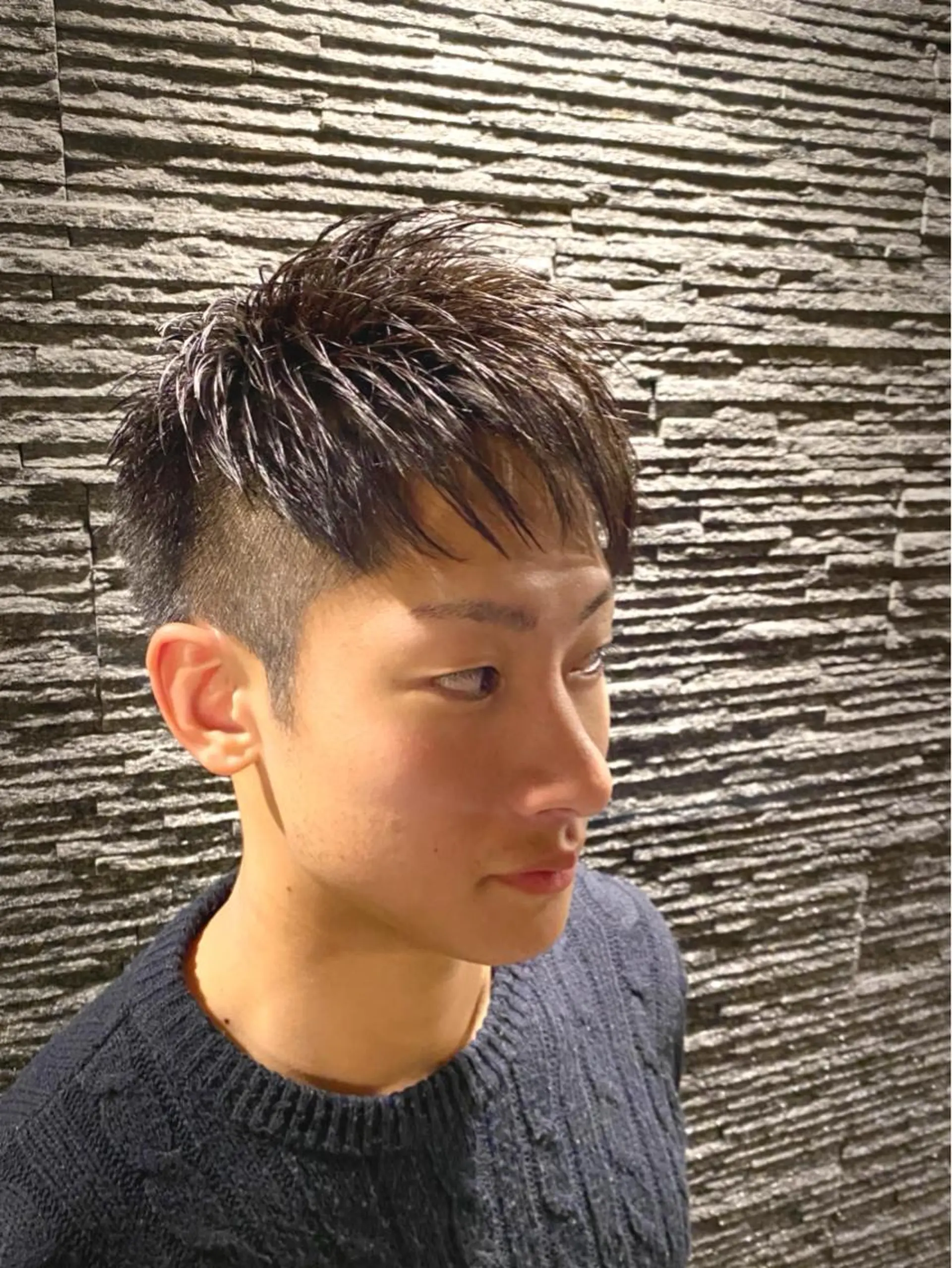 ショート メンズ 山田 哲平のヘアスタイル