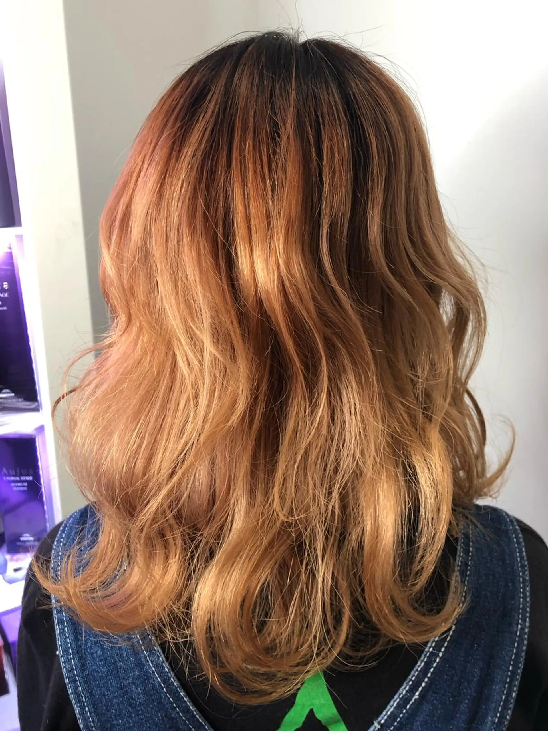 ショート カラー 🧸プルエクステ❤︎ ネイルKAO🧸のヘアスタイル