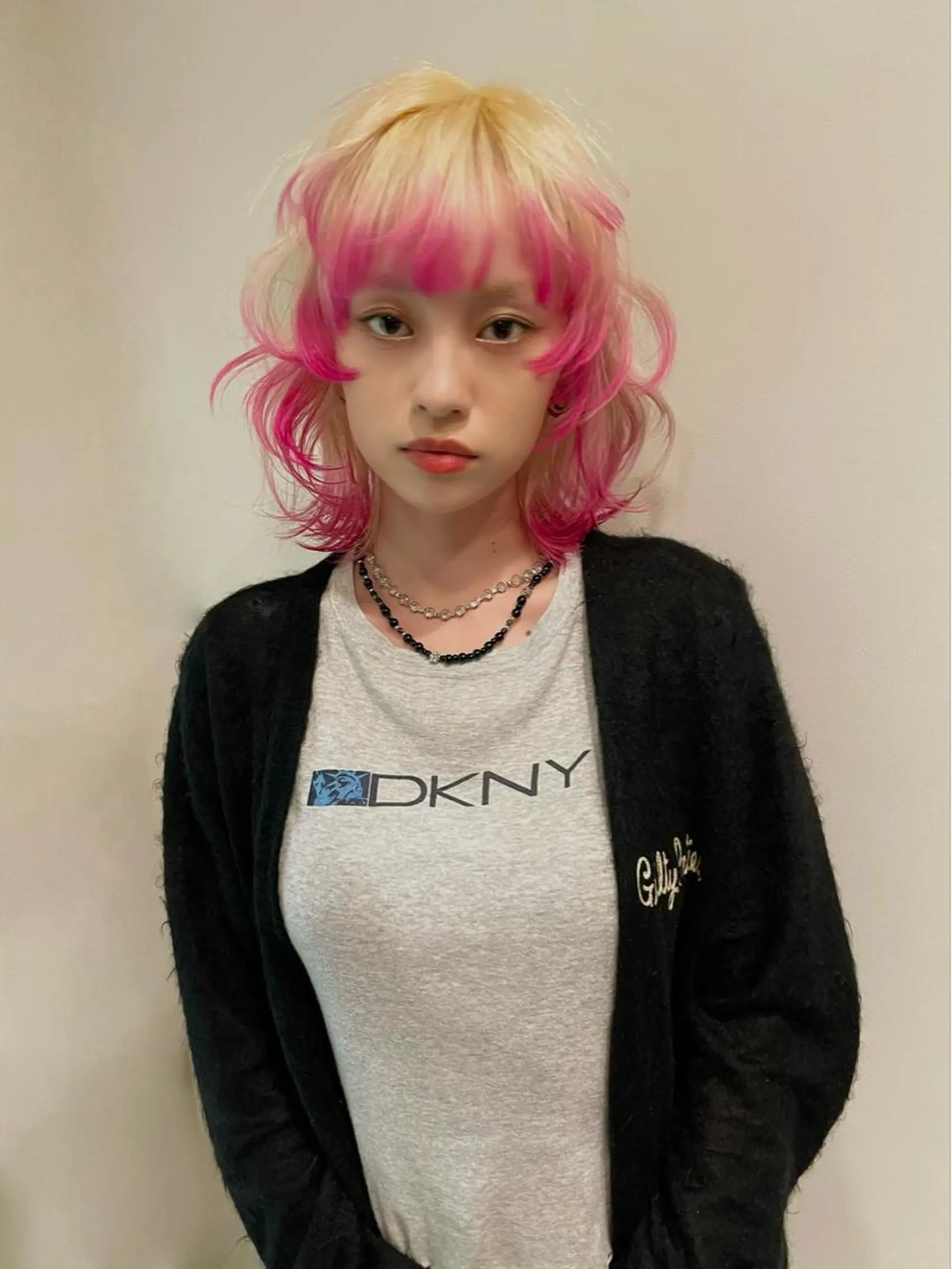 ミディアム カラー カット ヘアカラー トリートメント SALOWIN所属・ブリーチ✨ ボブ✨レイヤーのヘアスタイル