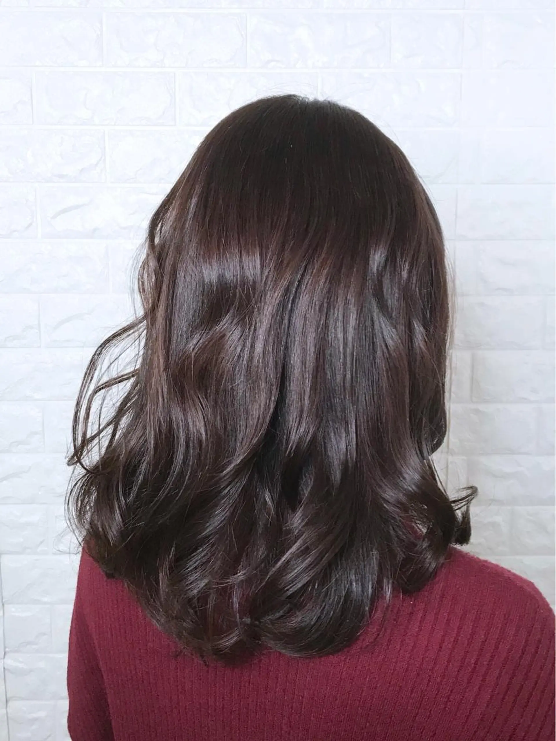 ミディアム カラー イルミナカラー ヘアカラー エイジングケア特化 美容師✂️山崎竜二のヘアスタイル