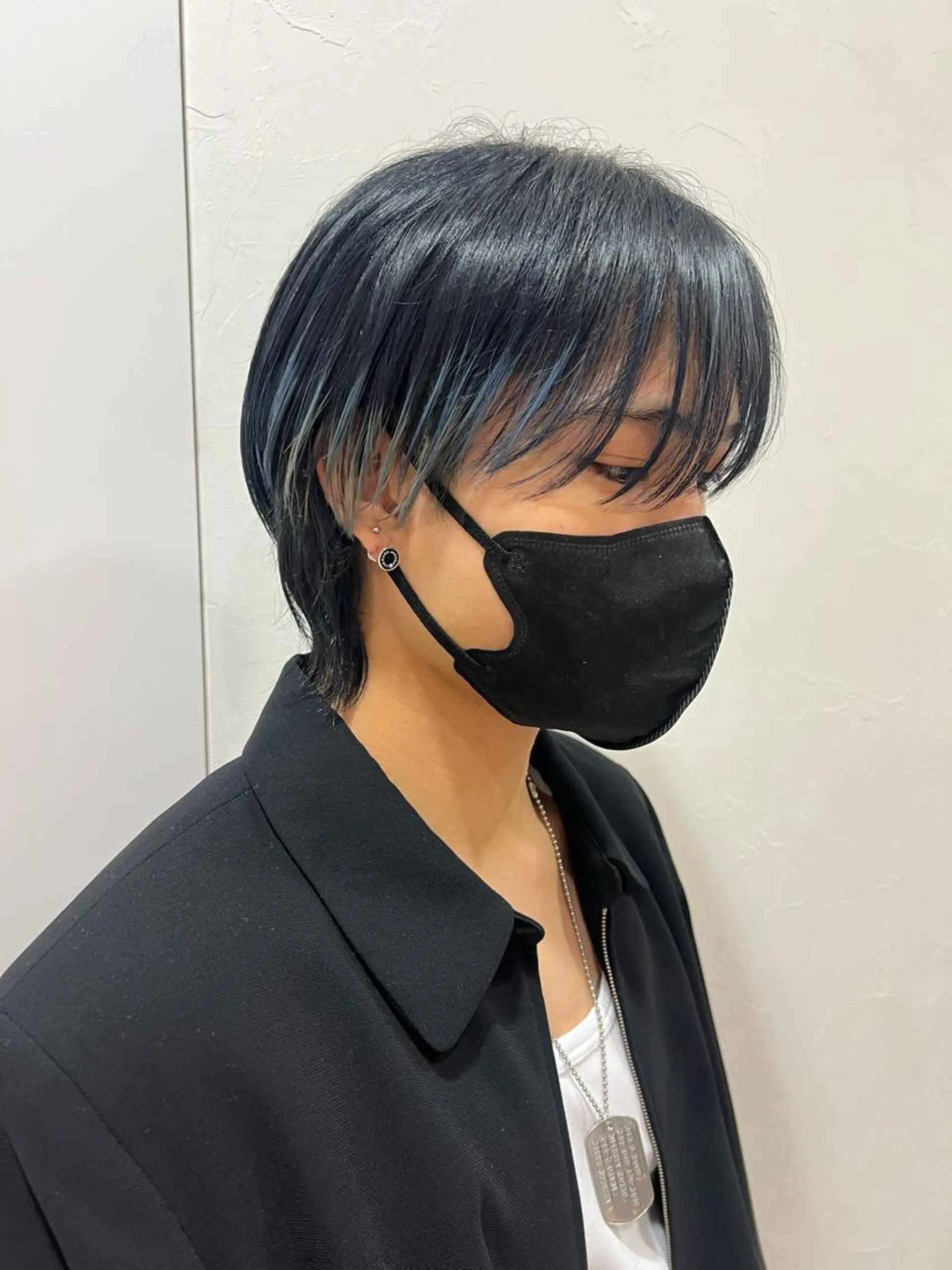 カラー メンズ デザインカラー StellA所属・MIZUKI/町田/ ハイトーンカラーのヘアスタイル