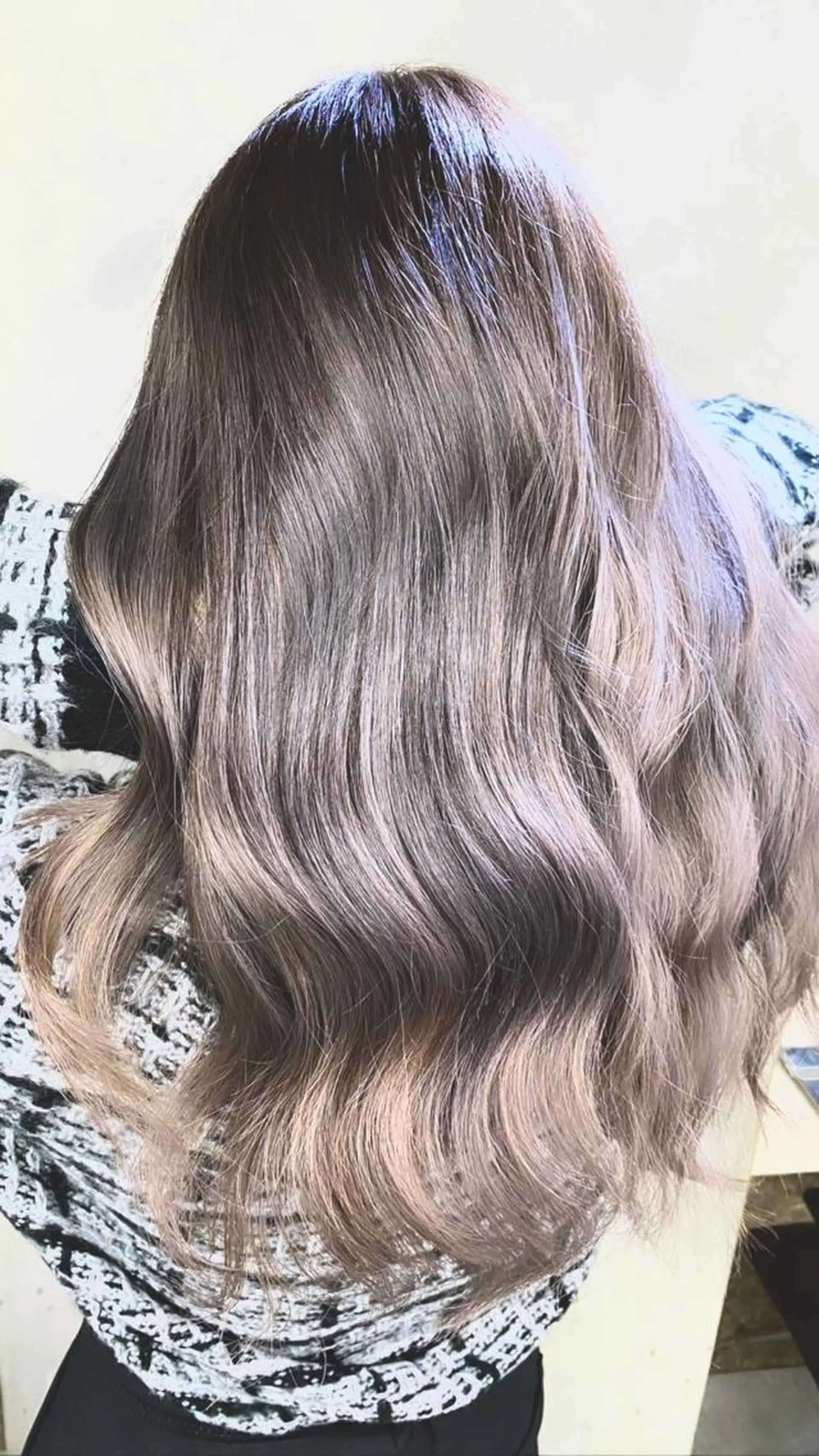 ロング カラー カット ヘアカラー トリートメント 銀座/レイヤー /髪質改善/韓国ヘアのヘアスタイル