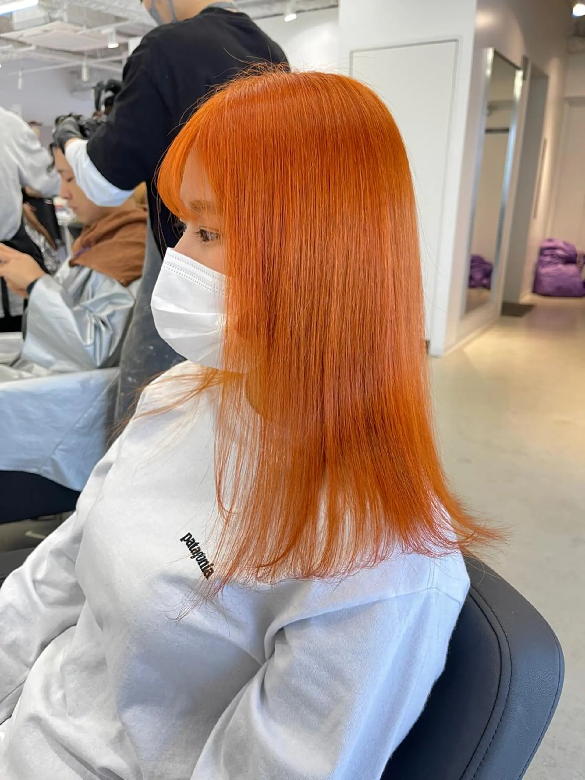 ミディアム カット ヘアカラー トリートメント himeka🪽 アレンジ/ブリーチのヘアスタイル