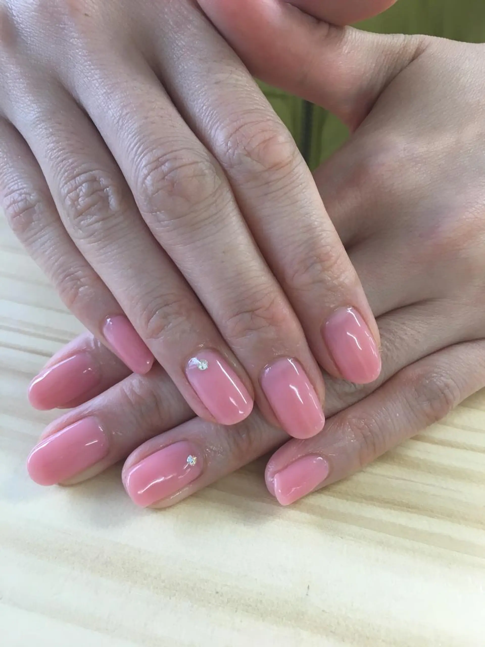 ネイル マツエク・マツパ シンプルネイル nail salon&school felice所属・フェリーチェ瑞江店 新山のネイルデザイン