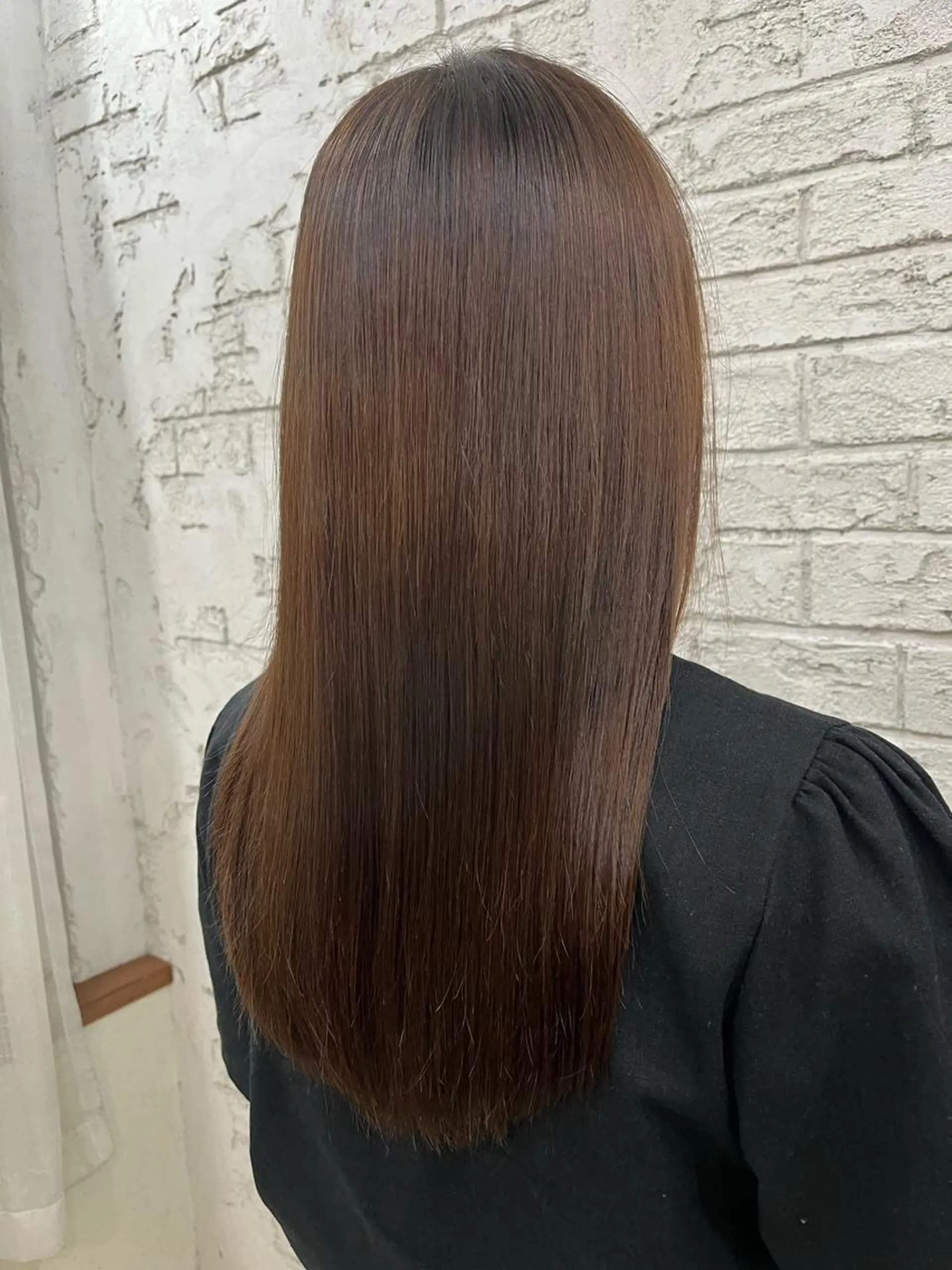 ロング 🪽髪質改善ストレー ト🤍美羽🤍のヘアスタイル