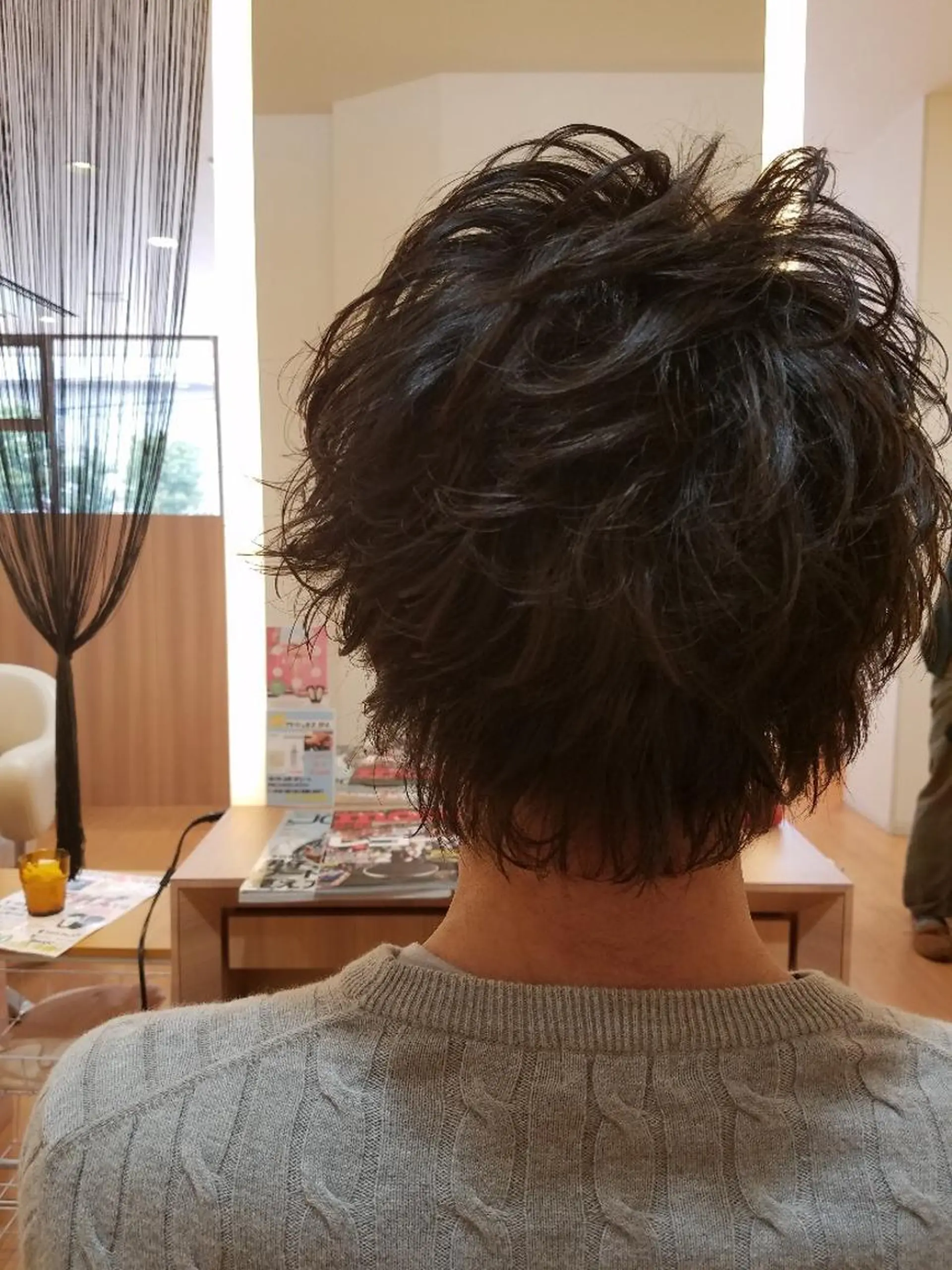 ショート パーマ メンズ メンズパーマ 髪質改善/ハイライト 小林秀樹のヘアスタイル