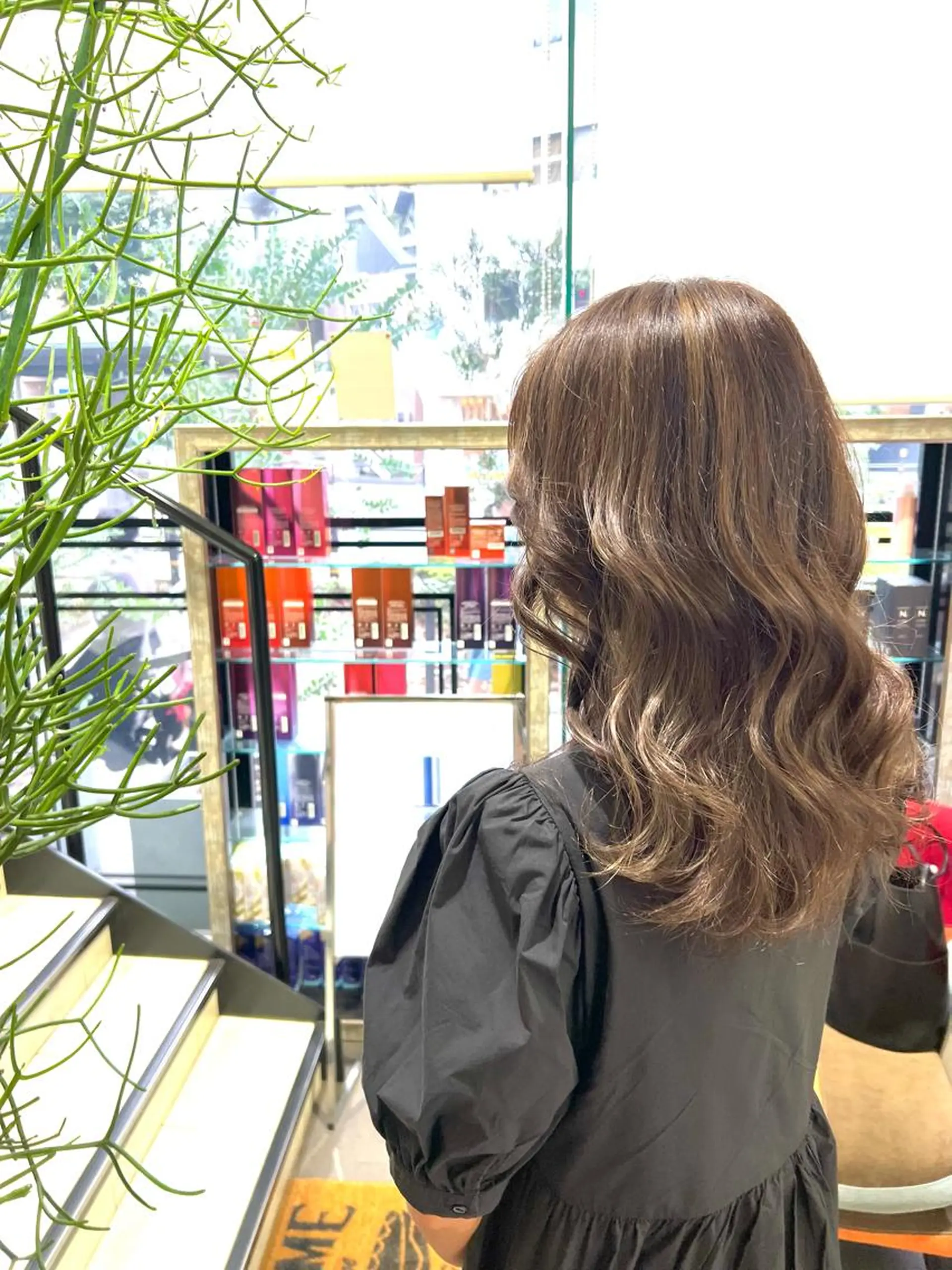 ロング カラー ブラウンカラー ナチュラルブラウン カット ヘアカラー トリートメント メンズカット/柏/韓 国/メンズパーマ航太のヘアスタイル